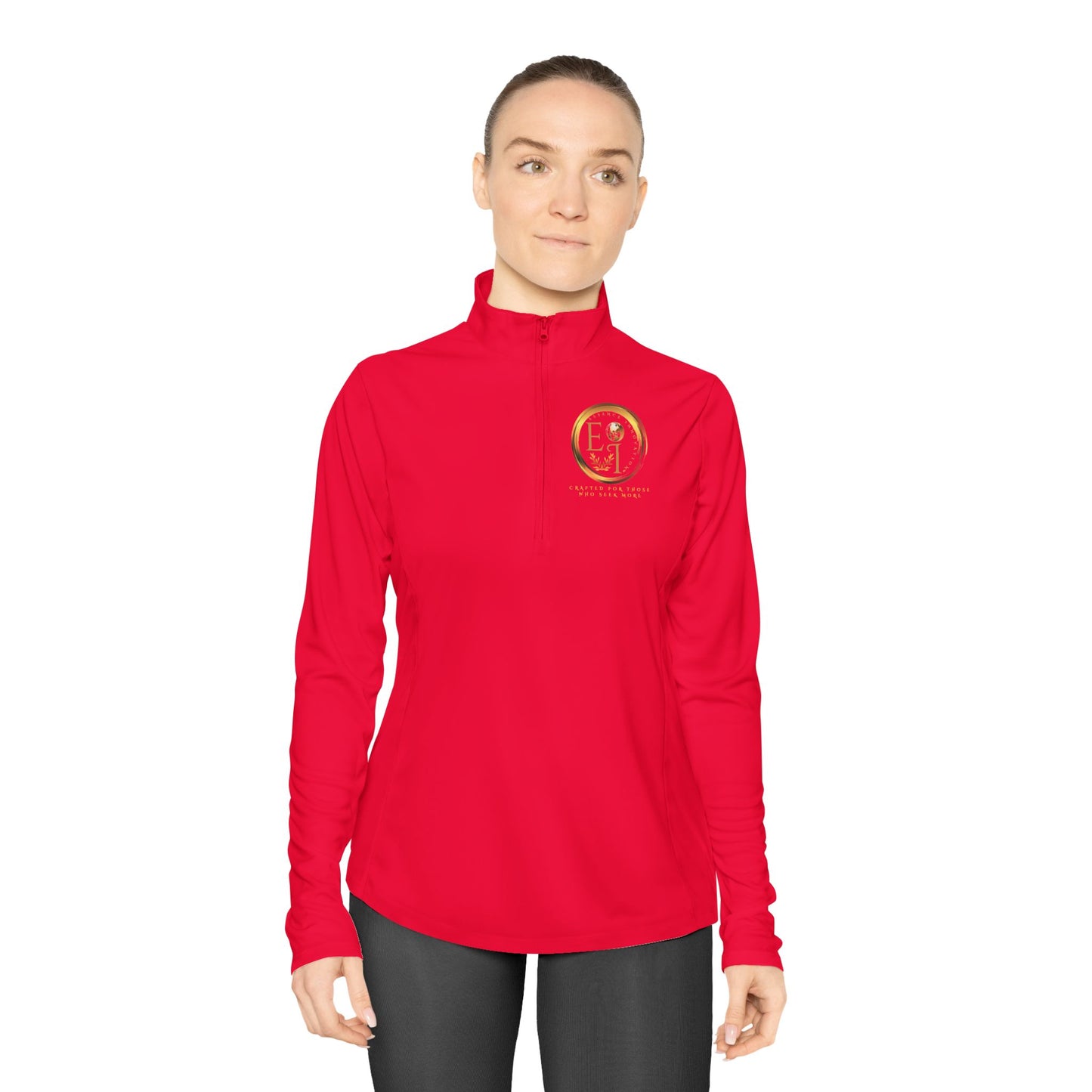 Seek More Performance Pullover | Ladies Quarter-Zip | EI Sports Apparel
