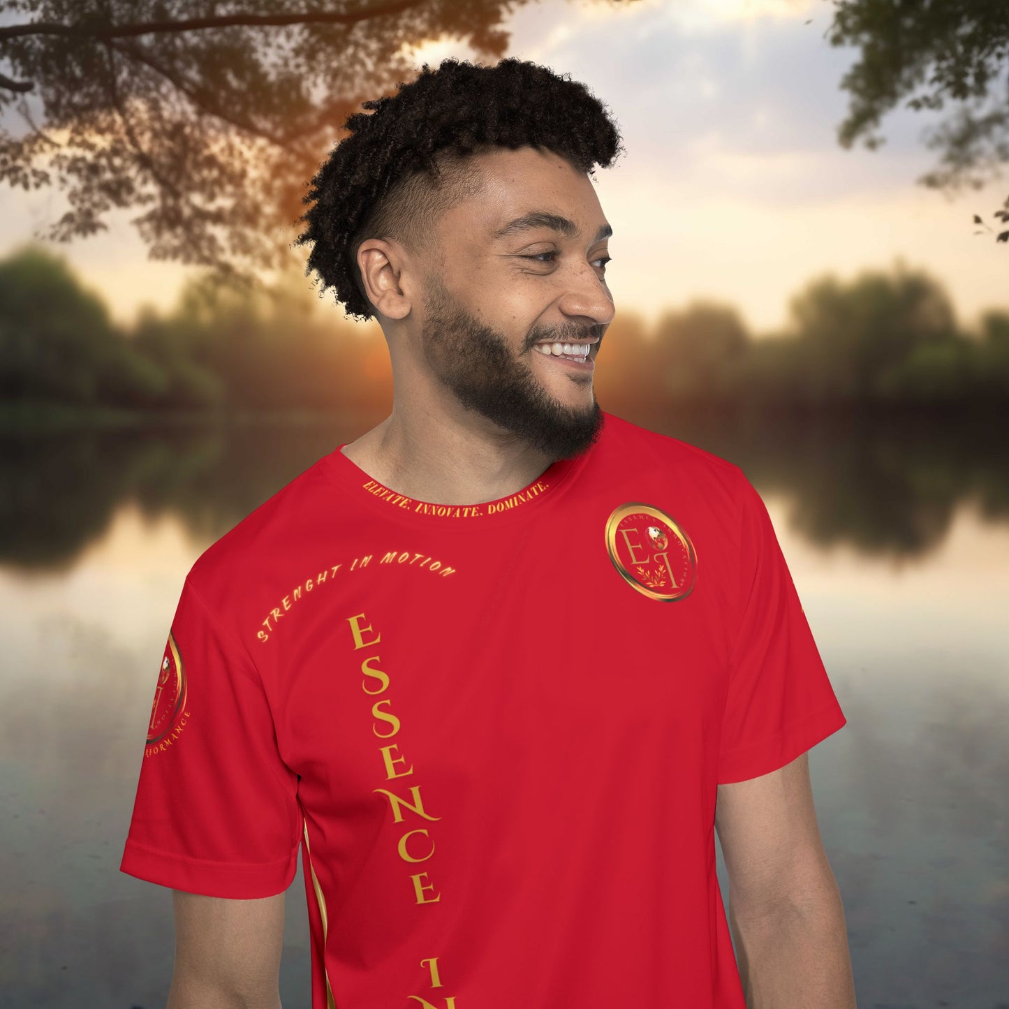 Seek More Legacy X | EI Sports Jersey | Dark Red