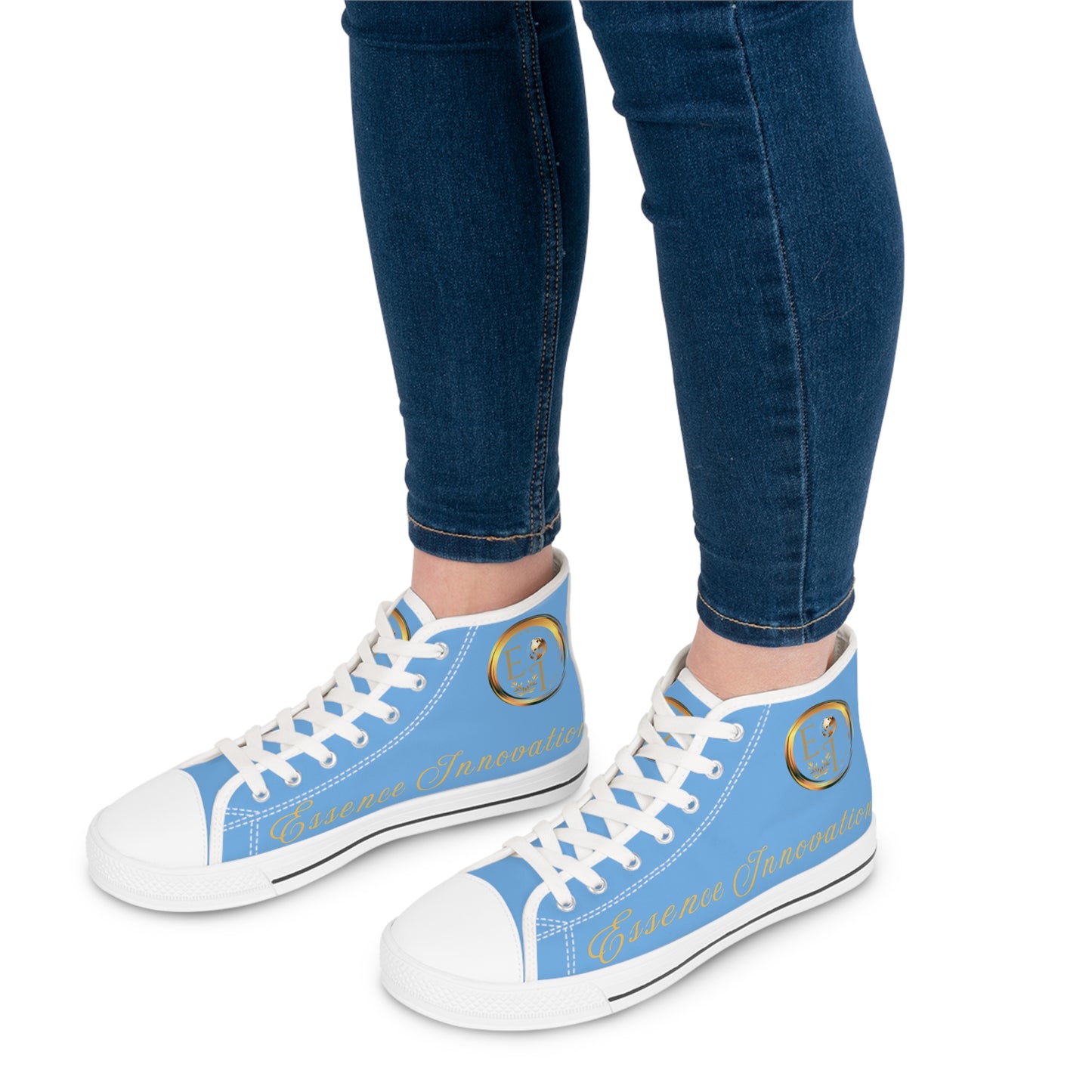 Ladies Essence Innovation Classics | Light Blue | White Sole HighTops