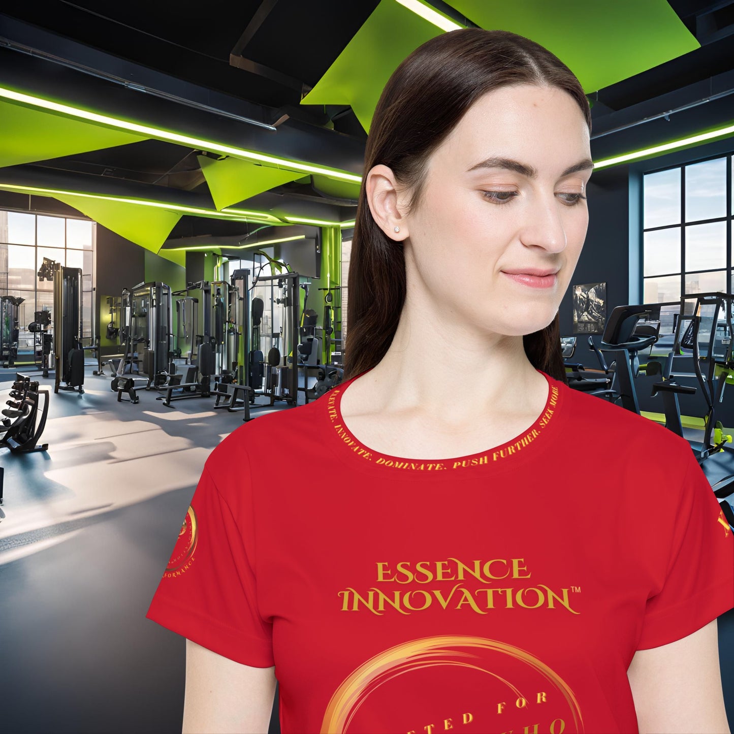 Seek More Luxe~J X | EI Sports Performance Jersey | Dark Red