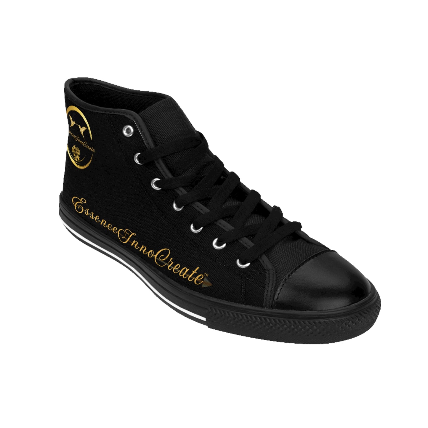 Ladies EssenceInnoCreate Streetwear | HighTop Sneakers | Black