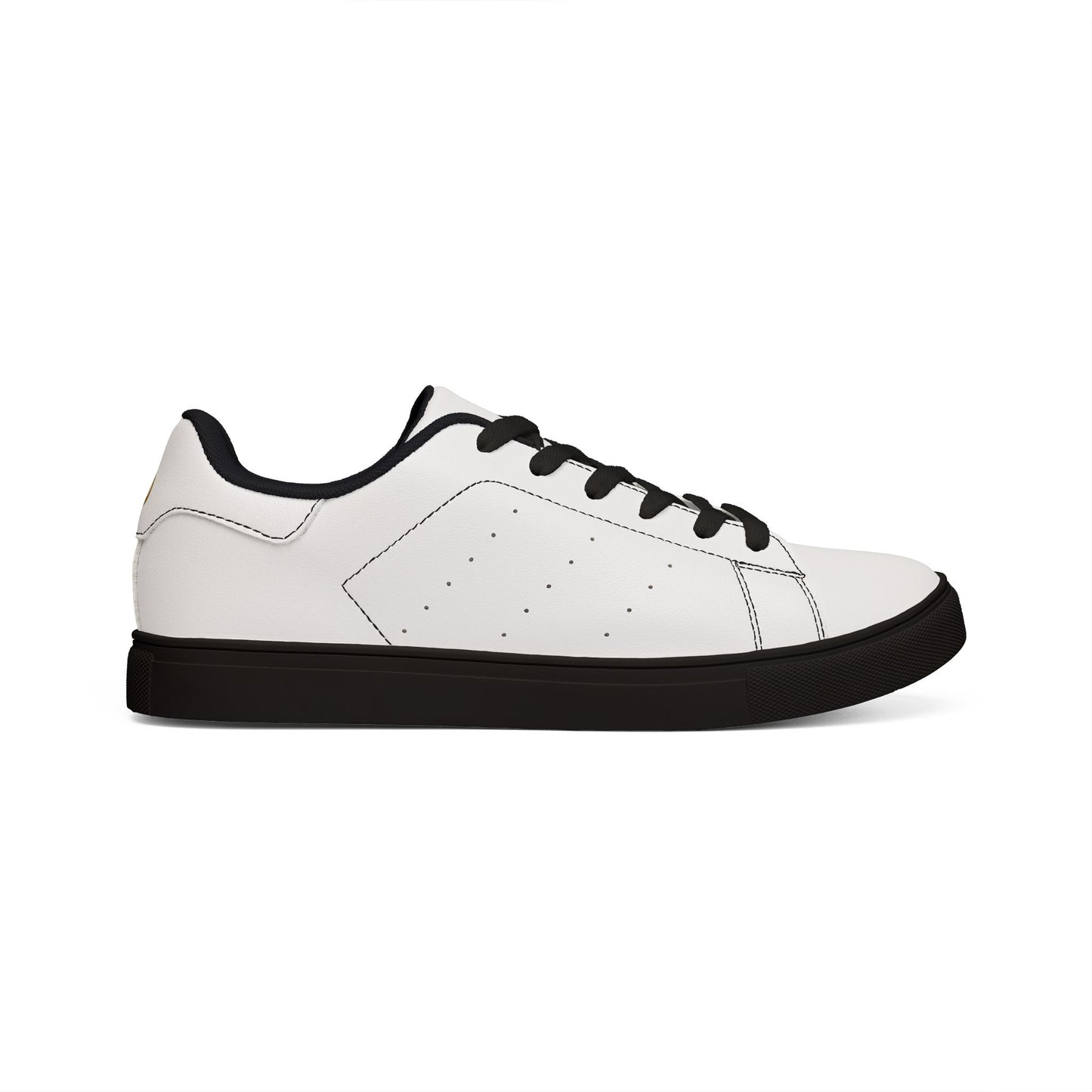 White EssenceInnoCreate sneaker with black accents on a white background