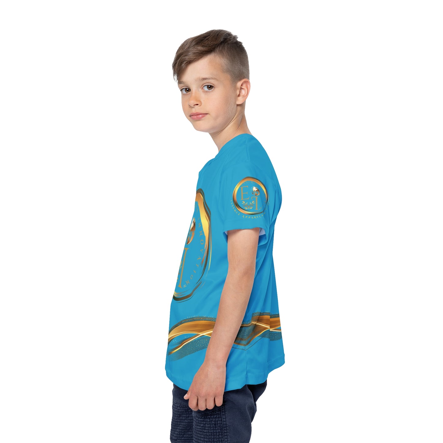 Essence Elite Youth LIX | Elite Sports Jersey | Boys Turquoise