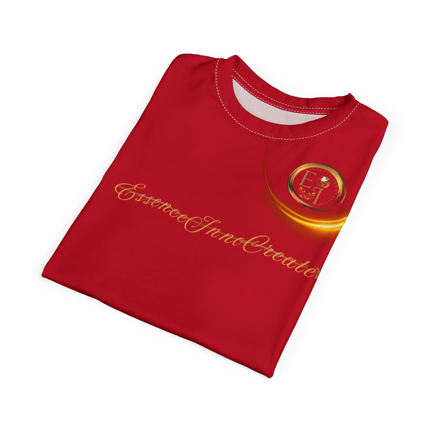 Dark Red Trendsetters Flame Tee | EssenceInnoCreate