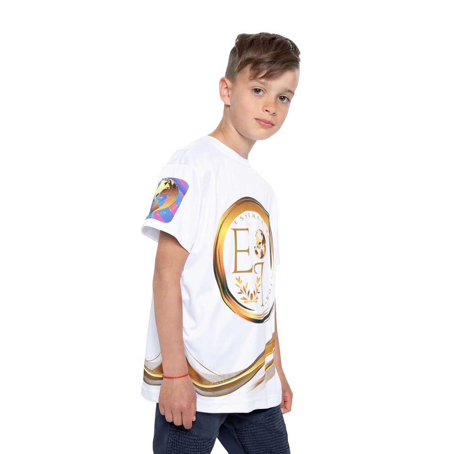 Essence Elite Youth L | Elite Sports Jersey | Boys White