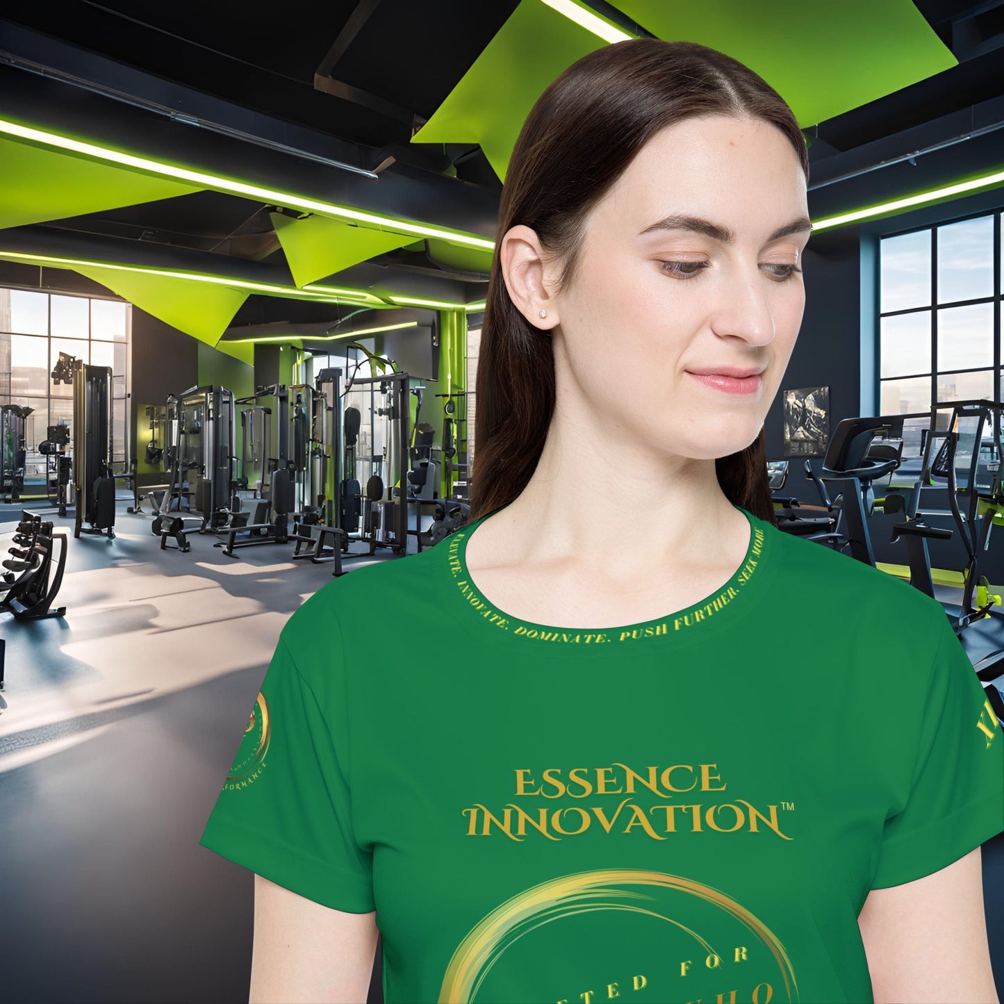 Seek More Luxe~J XII | EI Sports Performance Jersey | Dark Green