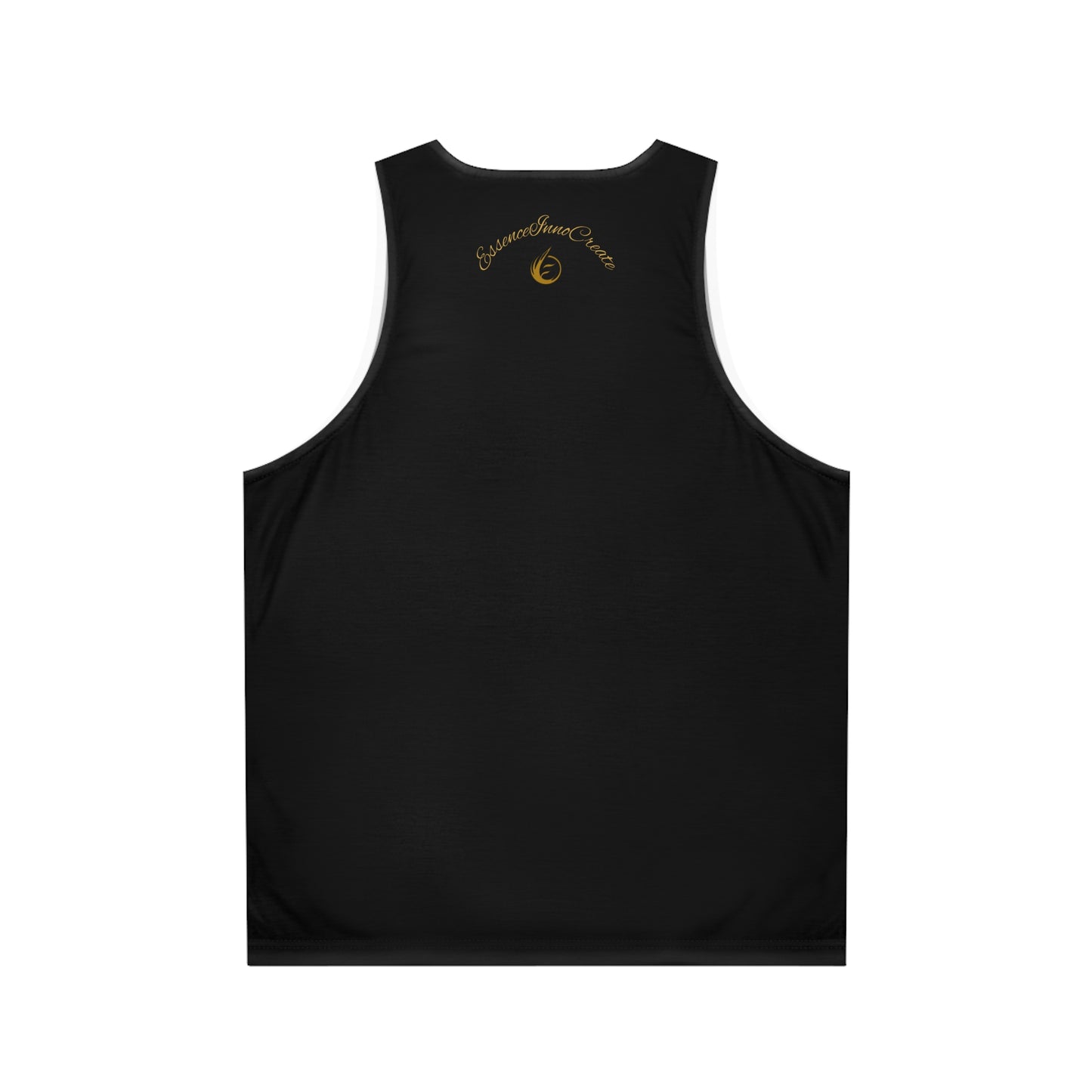Black EssenceInnoCreate tank top on a white background