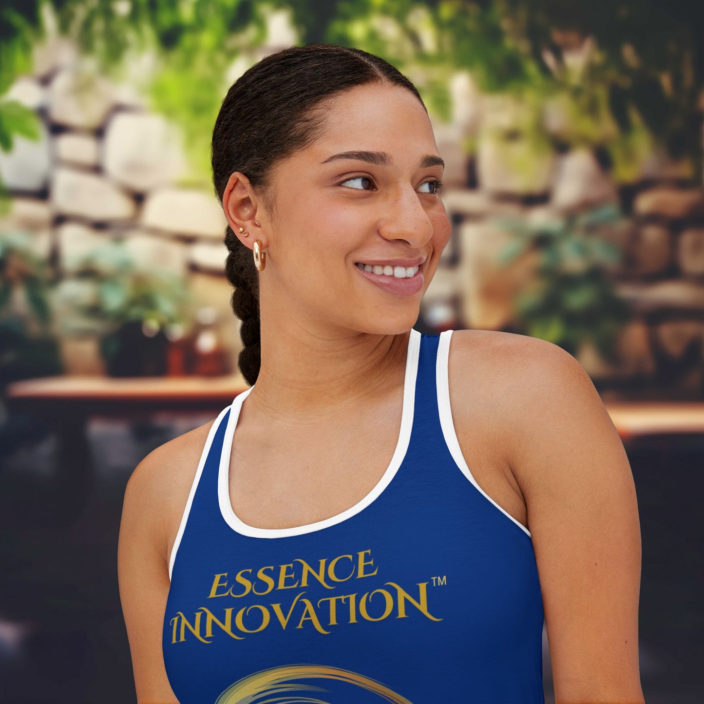 Seek More Luxe~T XIII | EI Sports Racerback Tank | Dark Blue