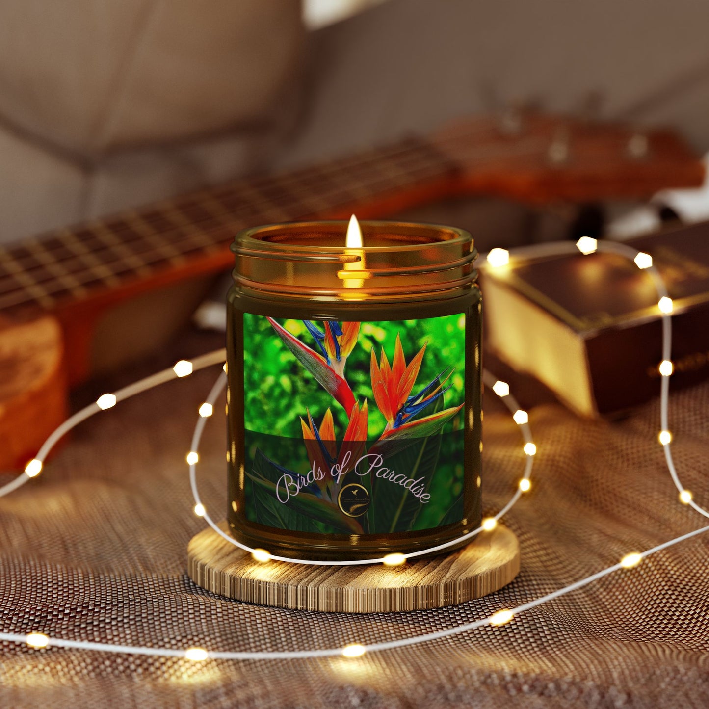 Fragrant Flower | Bird of Paradise Candle | 4oz and 9oz