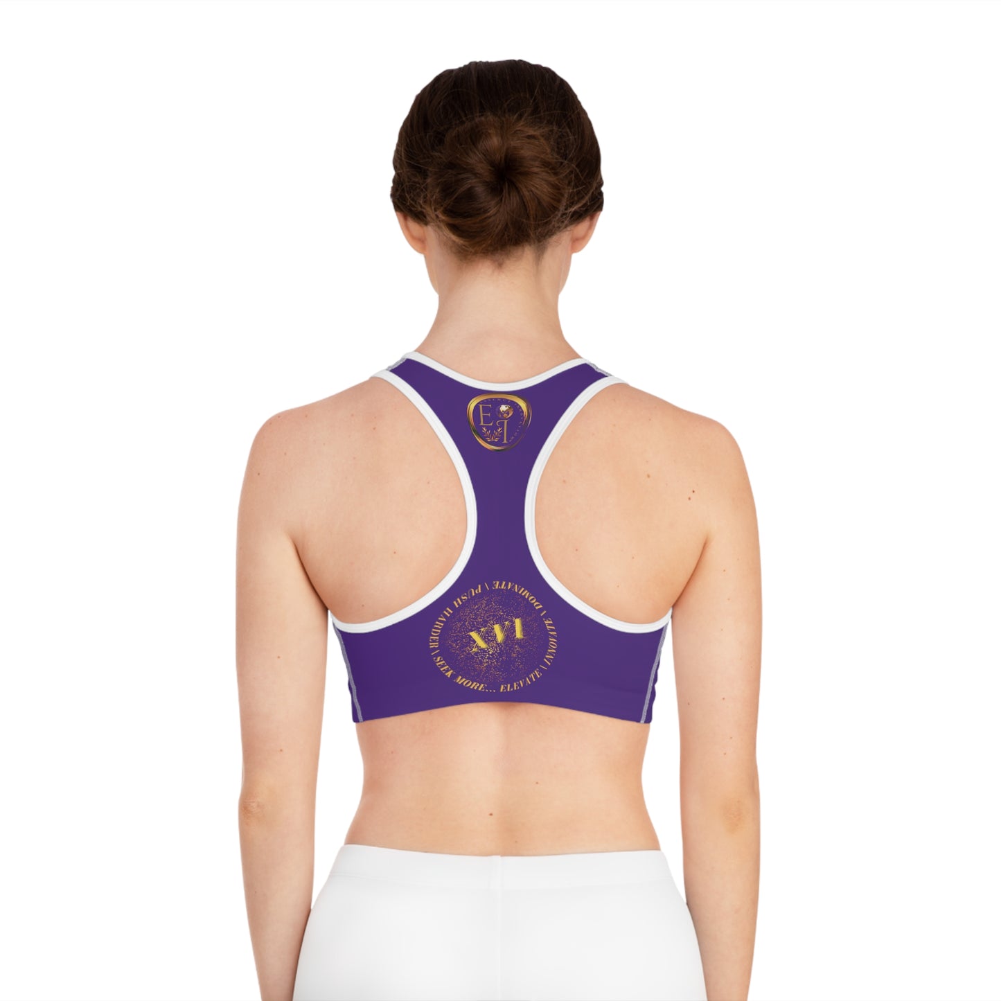 Seek More SB XVI | EI Sports Bra | Purple