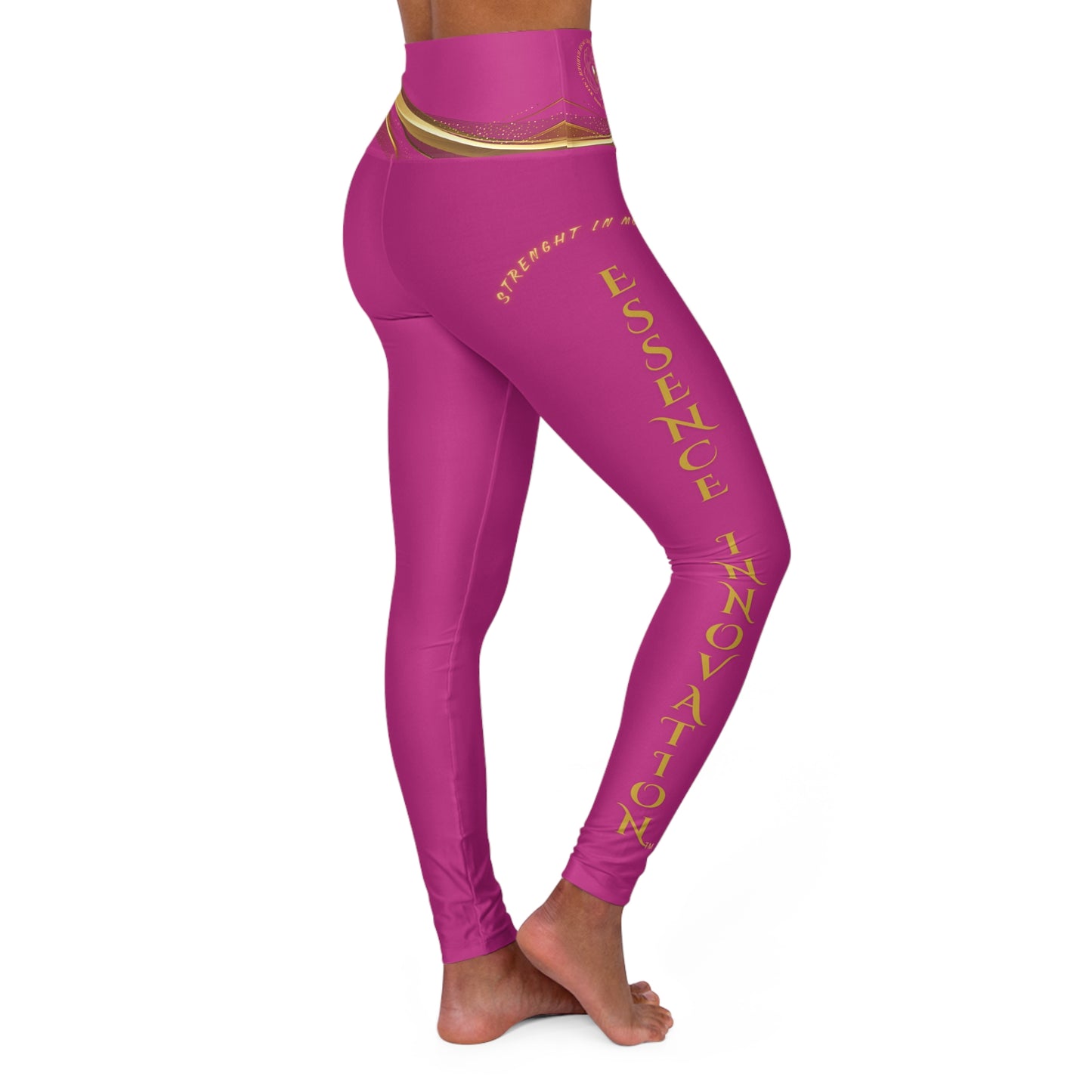 Seek More Luxe XVIII | EI Sports HW Leggings | Dark Pink