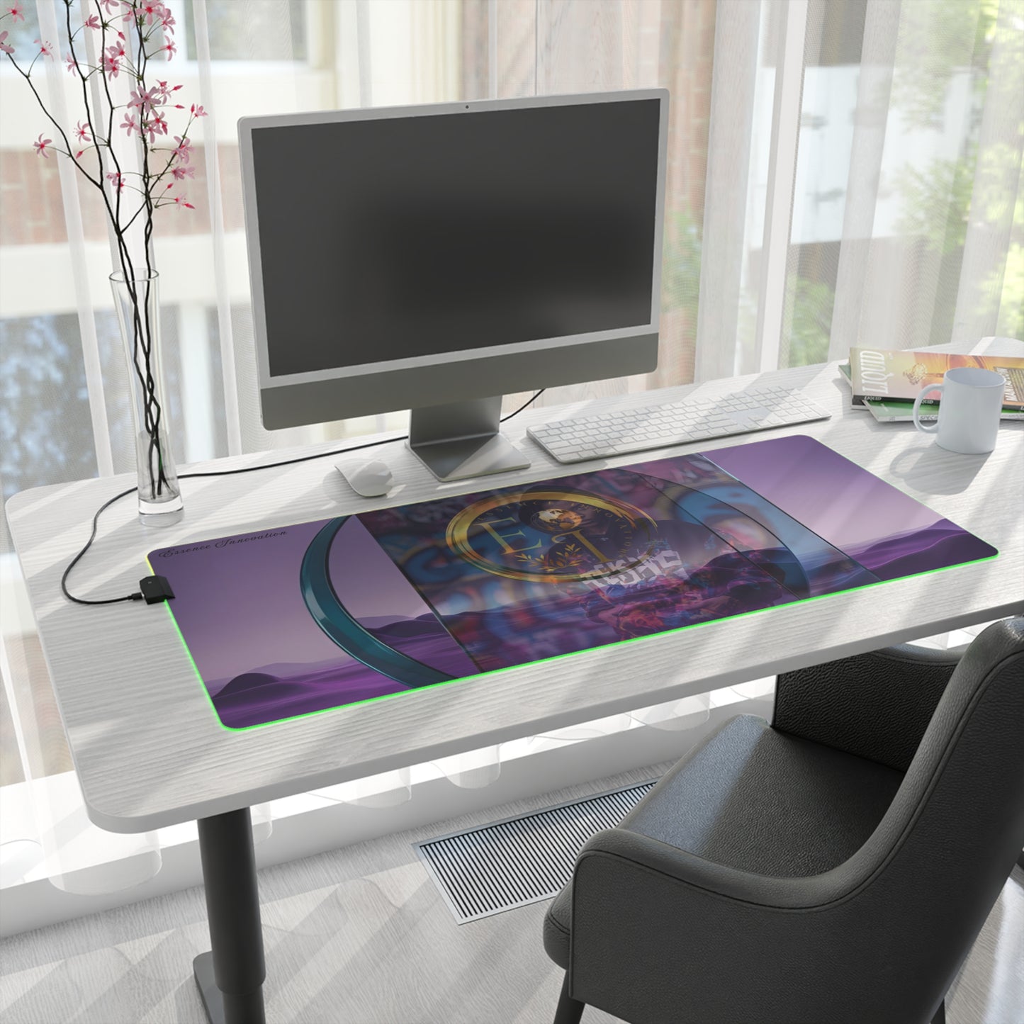 Urban Odyssey | LED Gaming Mouse Pad | 4 Sizes