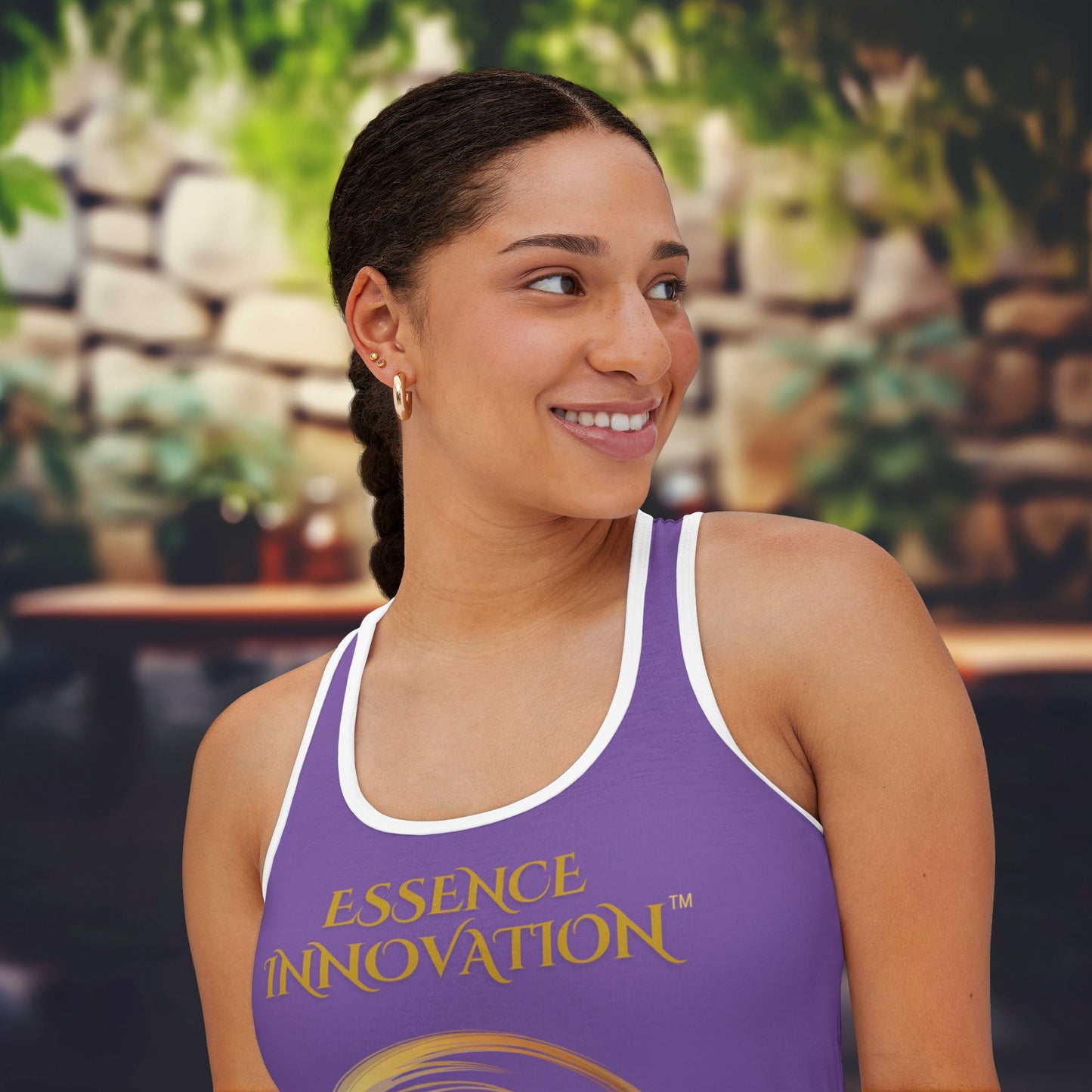 Seek More Luxe~T XIX | EI Sports Racerback Tank | Soft Purple