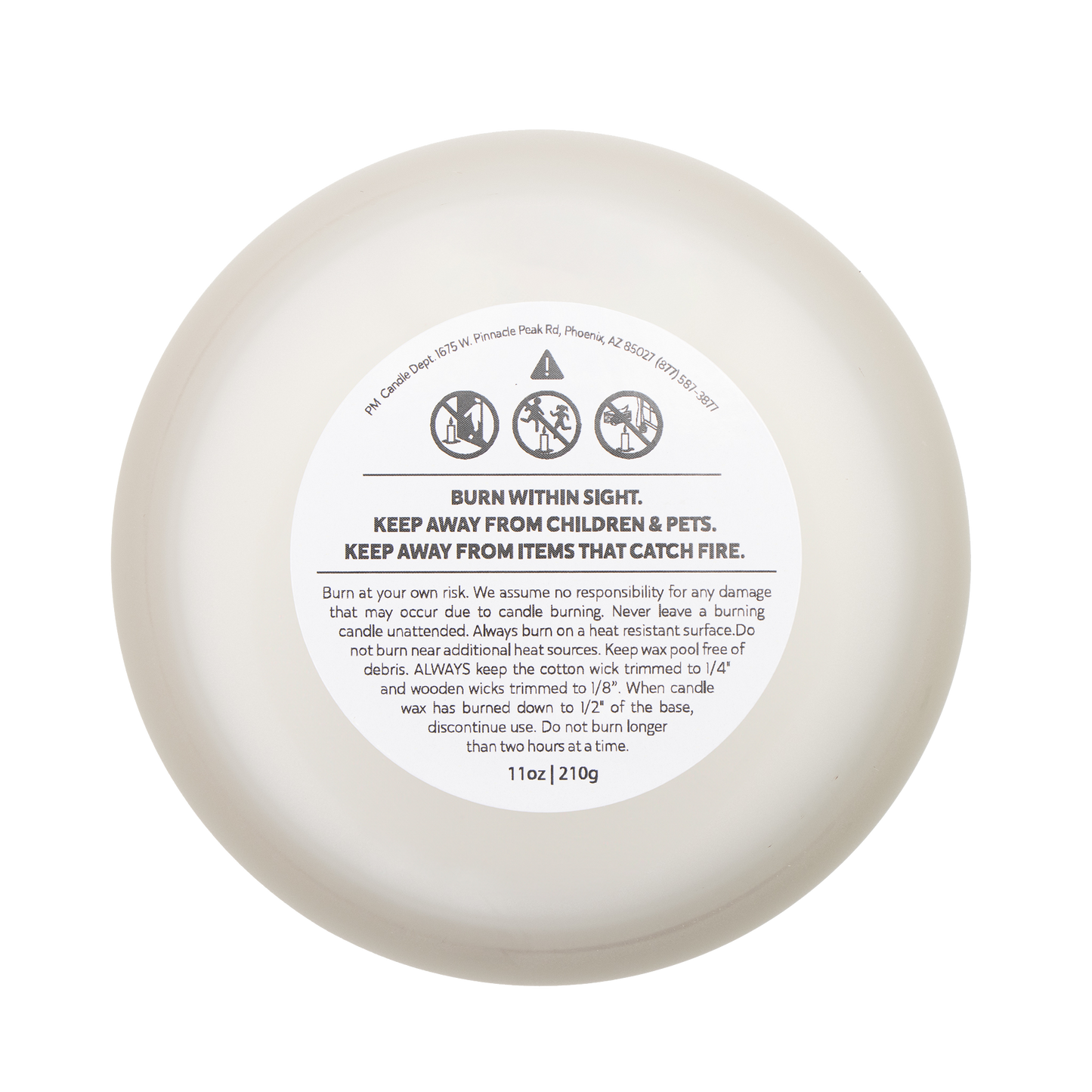 Velvet Vanilla Glow | Vanilla | Luxury Frosted Candle