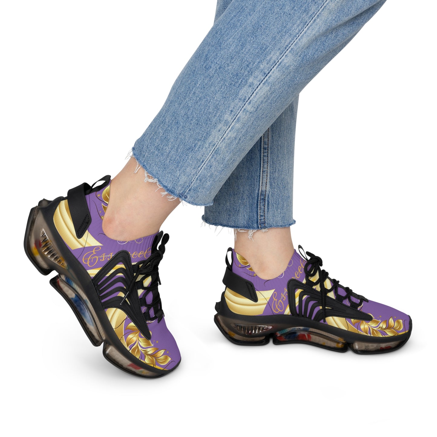 Ladies EssenceInnoCreate Luxe Storm | Mesh Sneakers | Light Purple