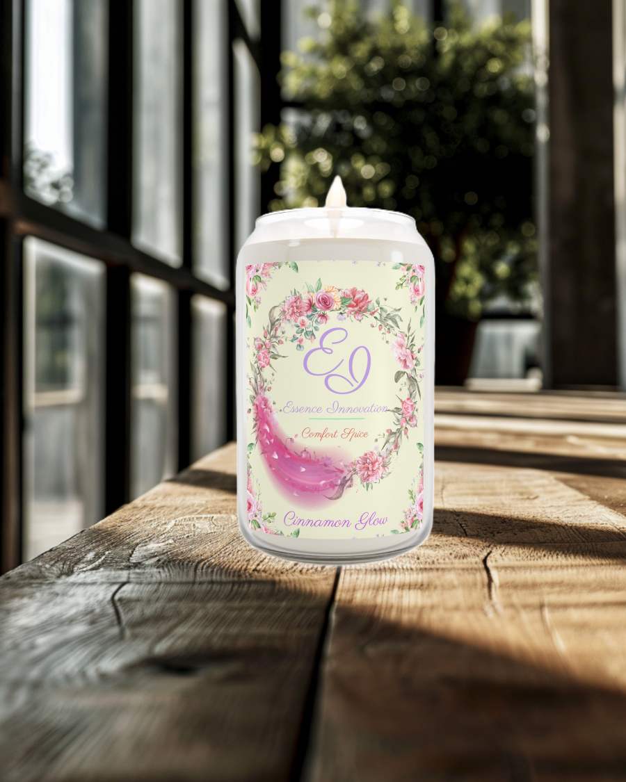 Thirteen Pink Cinnamon Flow | Comfort Spice | Scented Candle, 13oz