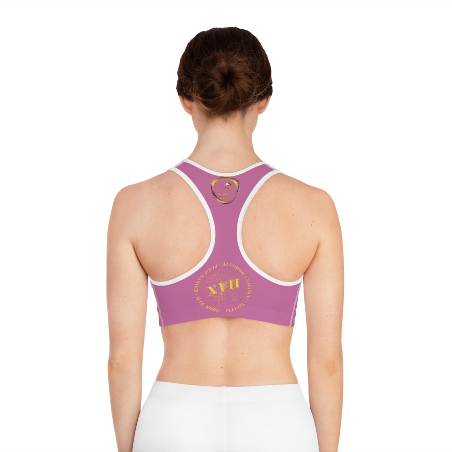 Seek More SB XVII | EI Sports Bra | Light Pink