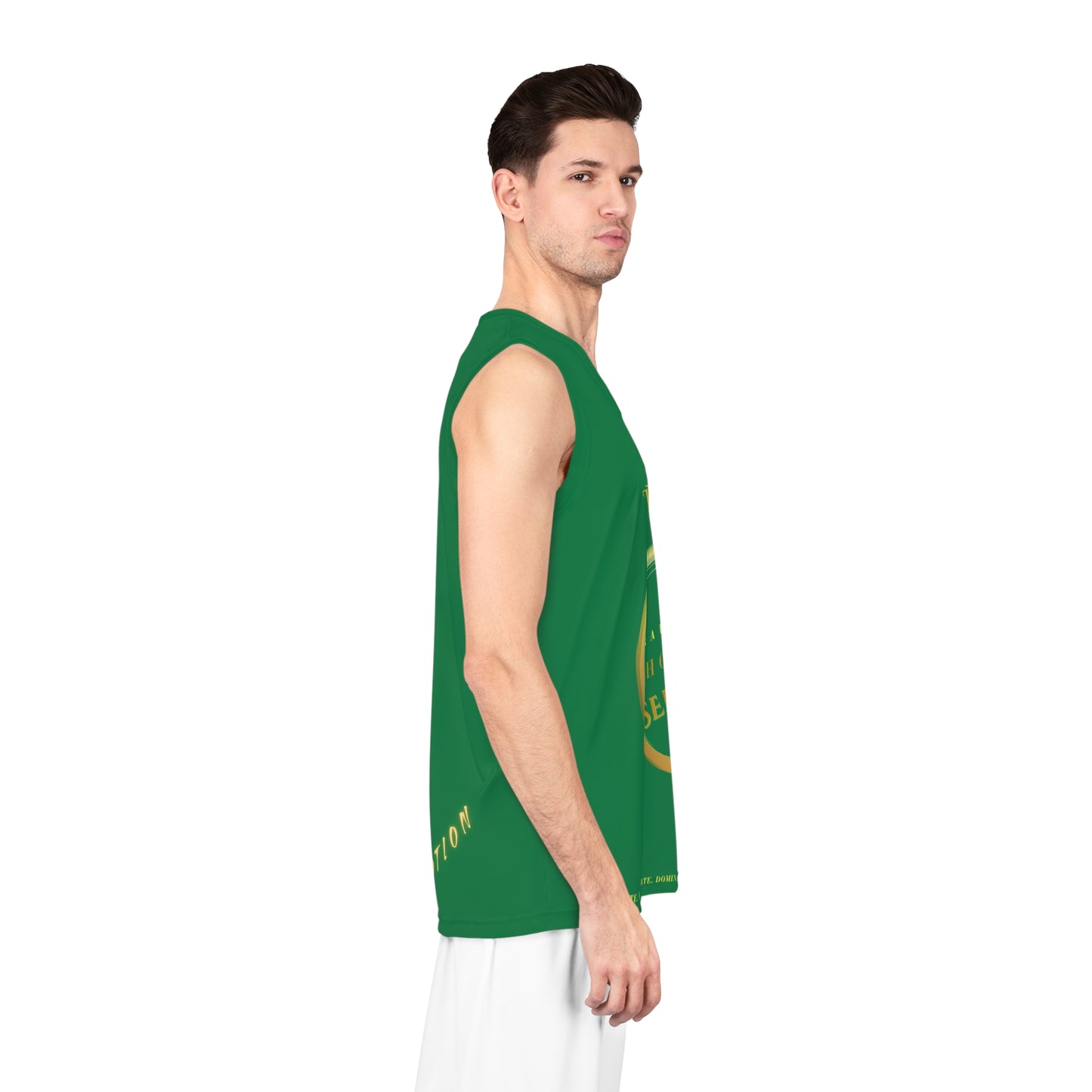 Seek More Dominance XII | EI Sports Basketball Jersey | Dark Green