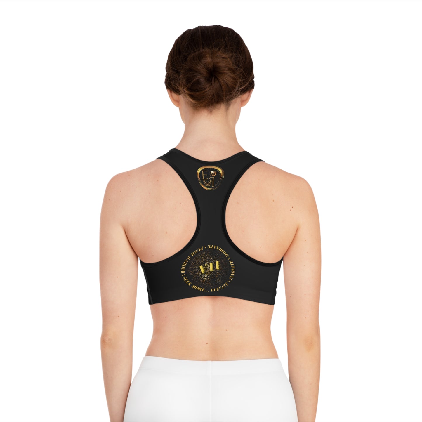 Seek More SB VII | EI Sports Bra | Black