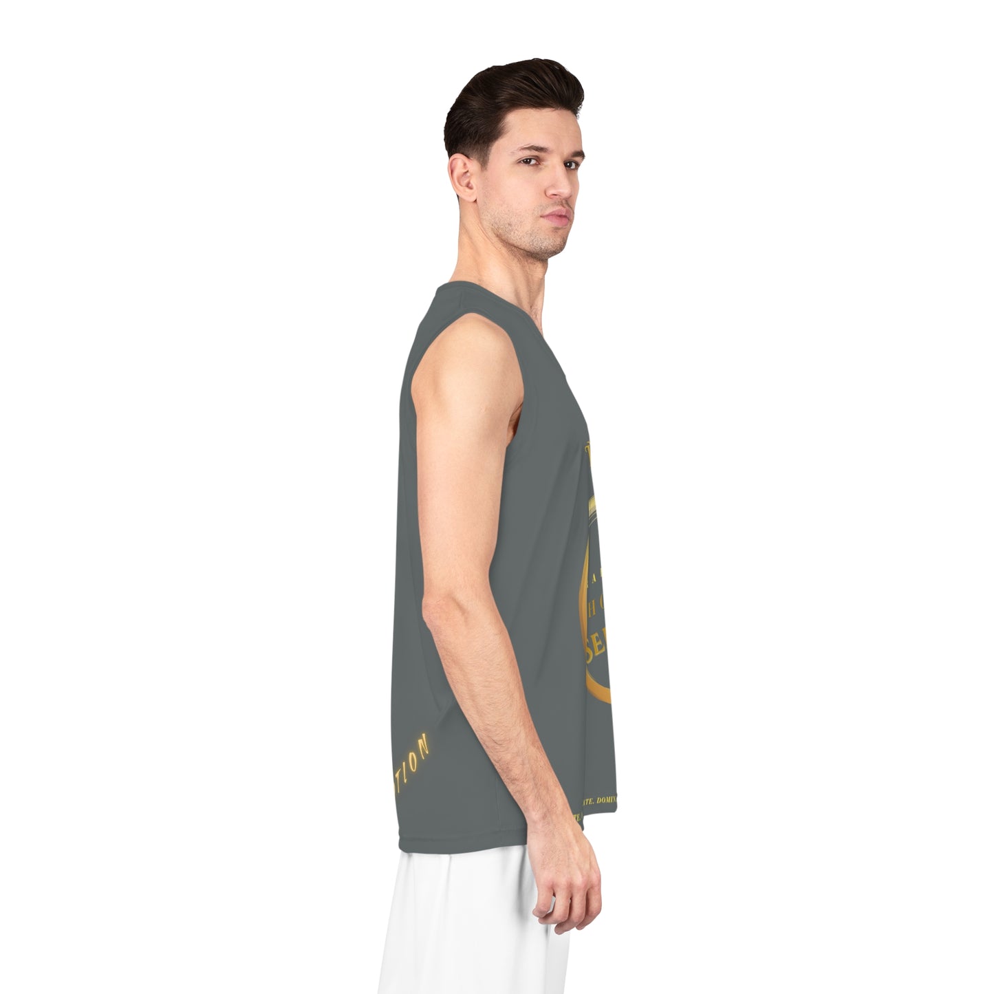 Seek More Dominance VIII | EI Sports Basketball Jersey | Dark Grey