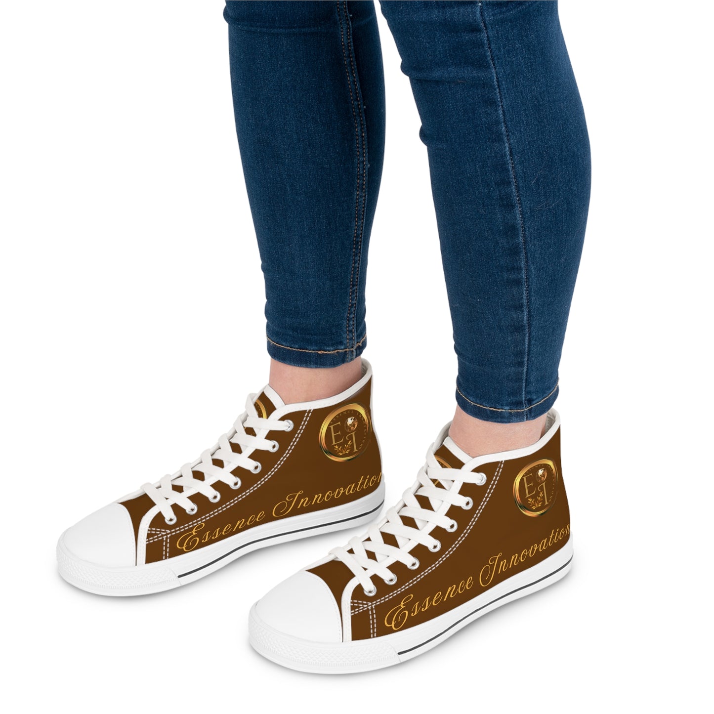 Ladies Essence Innovation Classics | Brown | White Sole HighTops