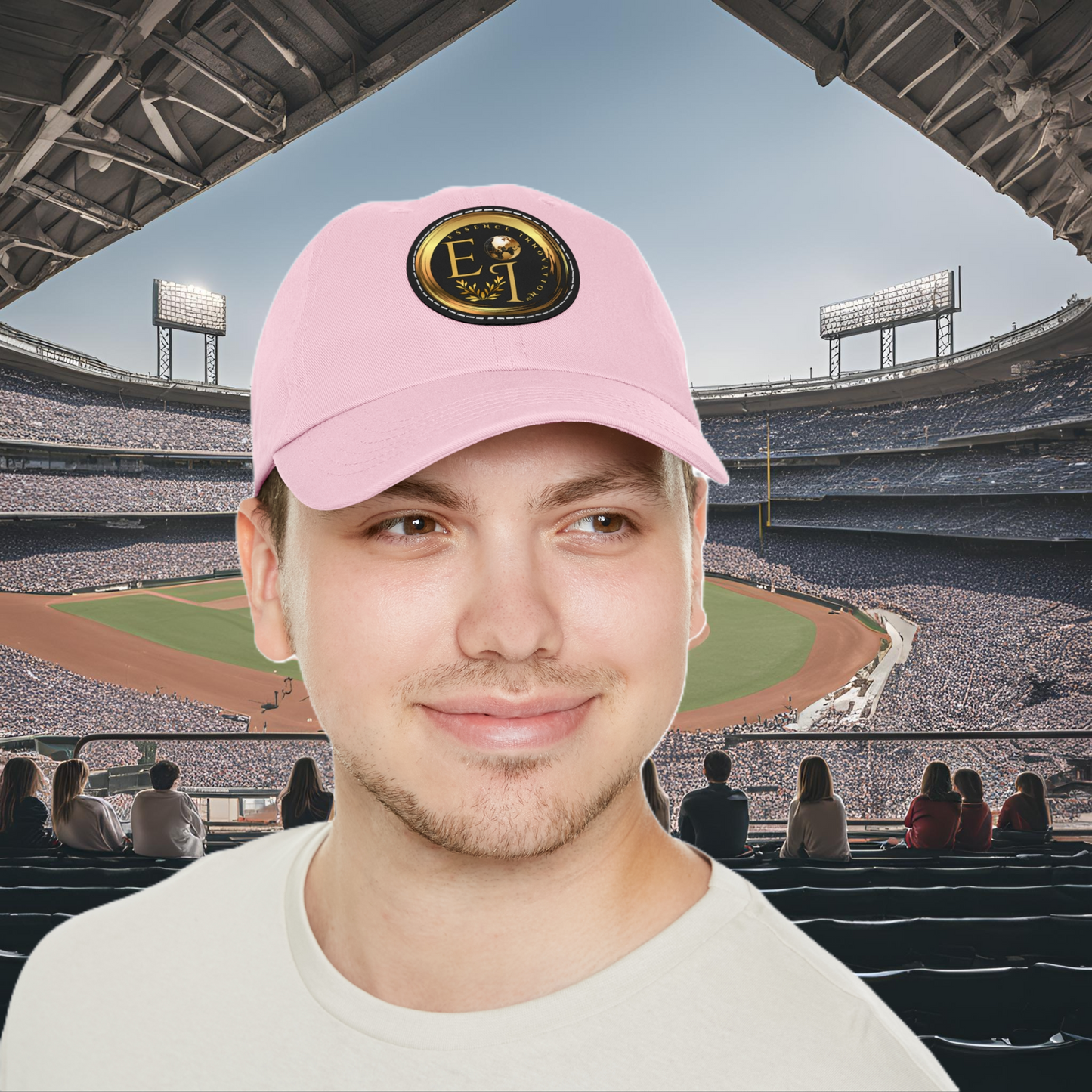 Pink EI Logo Hat | Stylishly Feminine | EI Sports