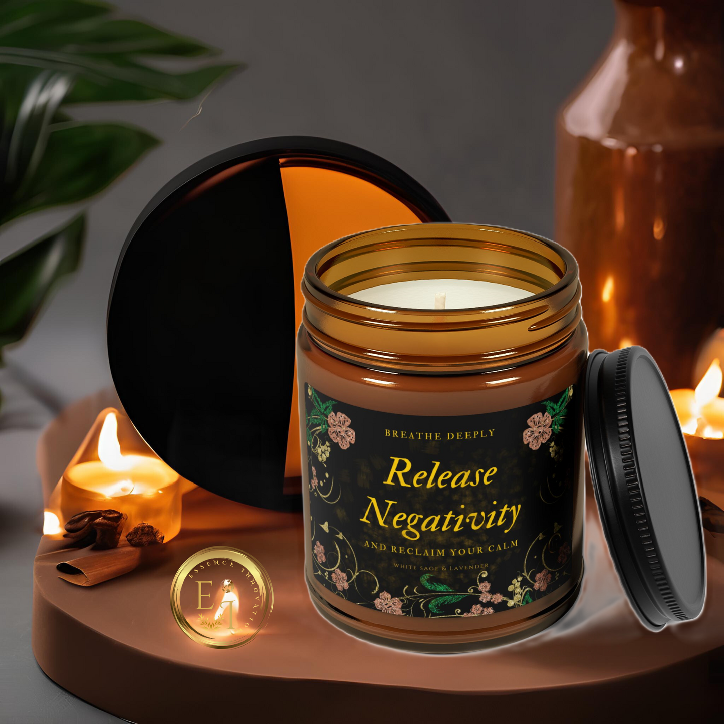 Spoken Serenity Release Negativity | White Sage and Lavender | 4oz