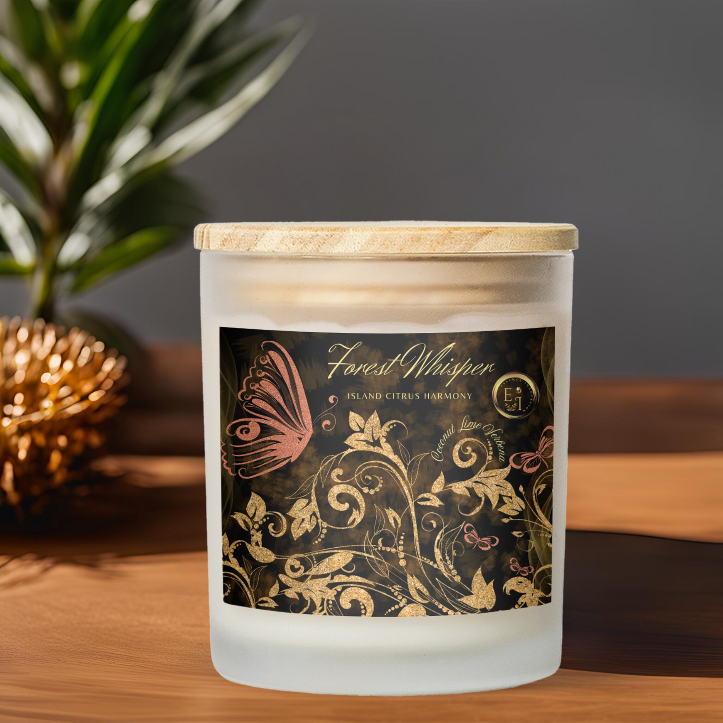 Island Citrus Harmony | Coconut Lime Verbena | Luxury Scented Candles 11oz