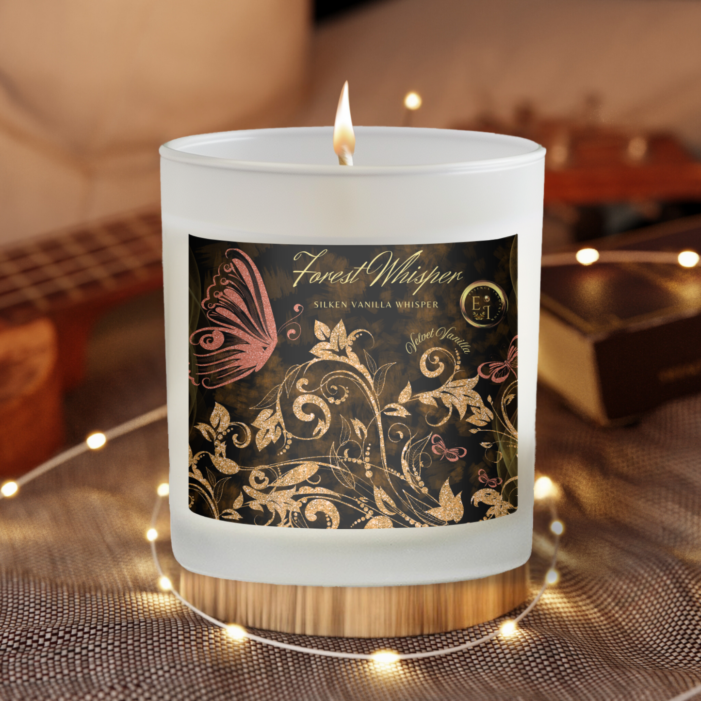 Silken Vanilla Whisper | Velvet Vanilla | Luxury Scented Candles 11oz