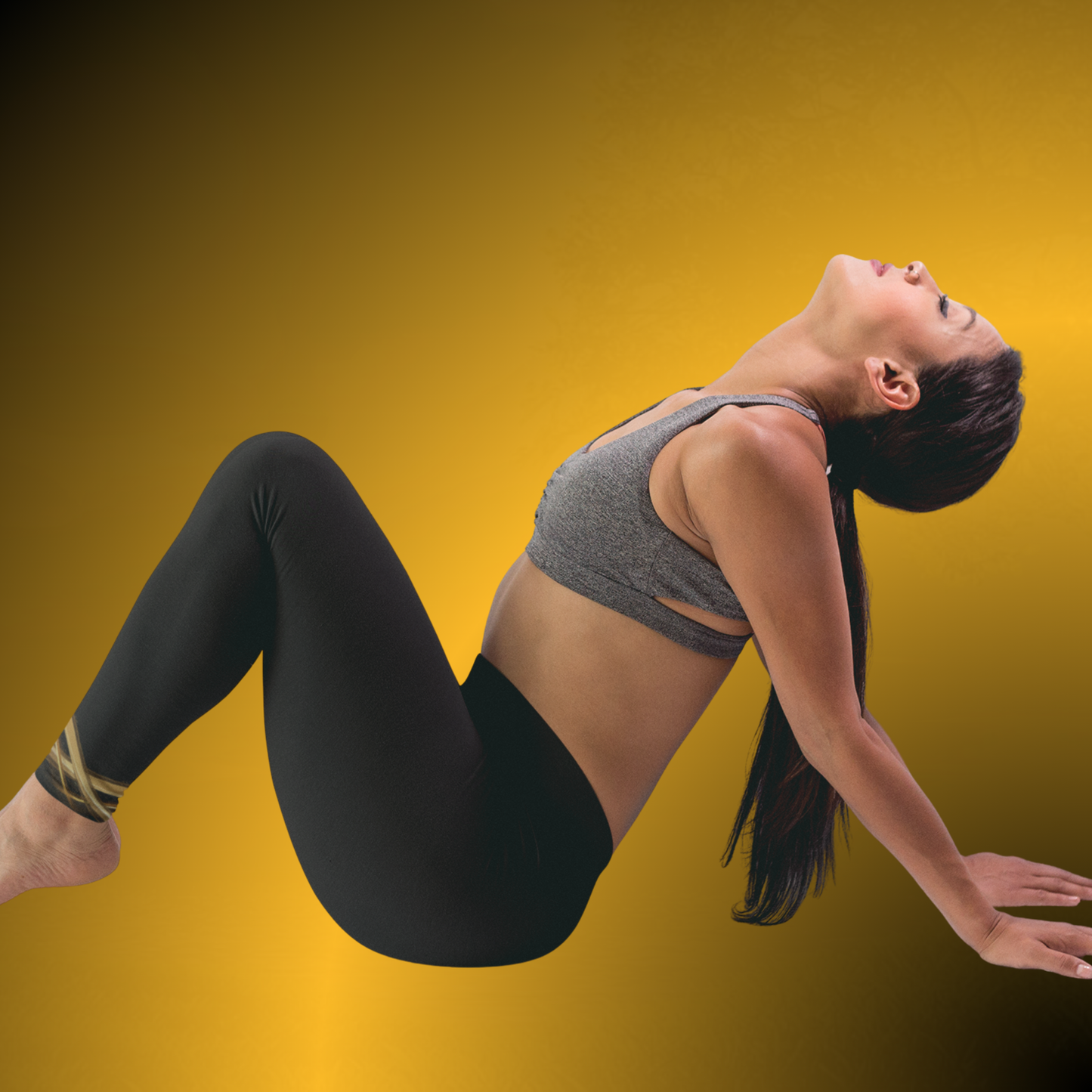 Black Casual Leggings for Women | Silky Stretch Mid Rise Leggings | Seek More Premium VII