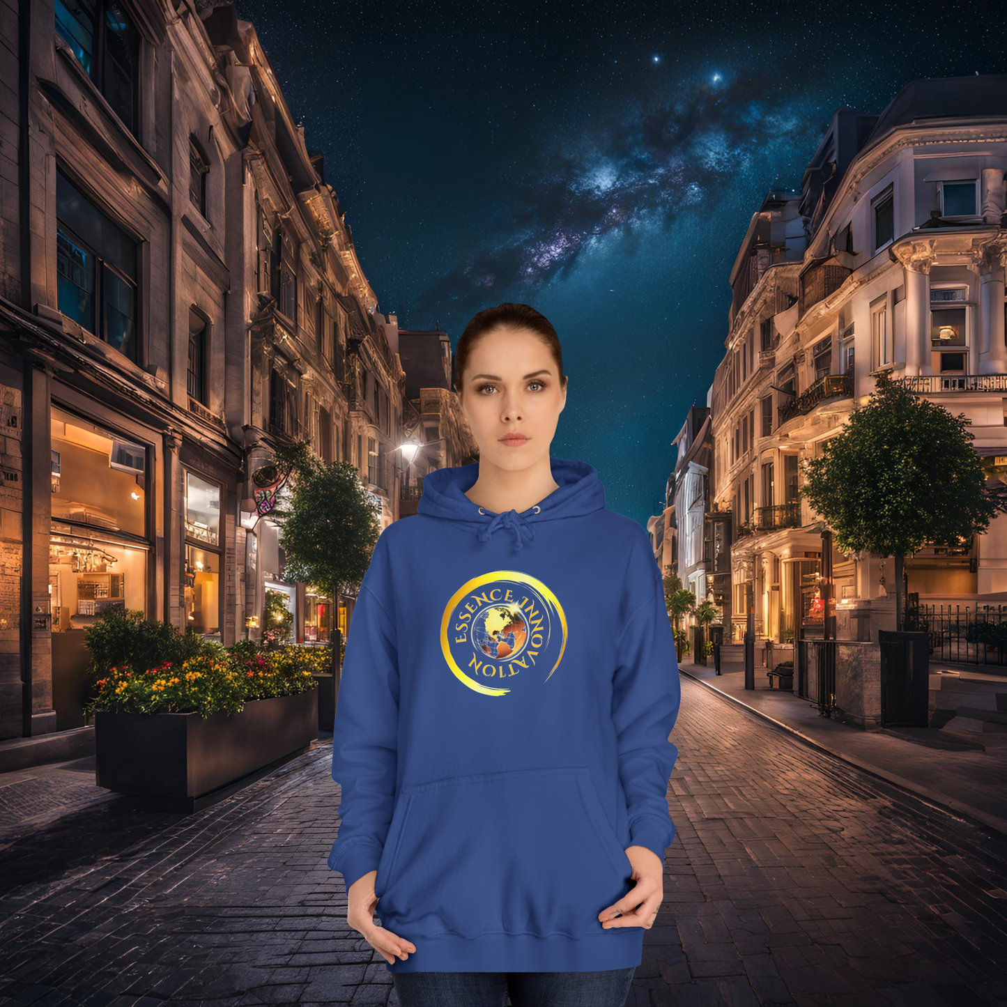 Seek More Royal Blue | Luxury Hoodie | EI Fashion Apparel