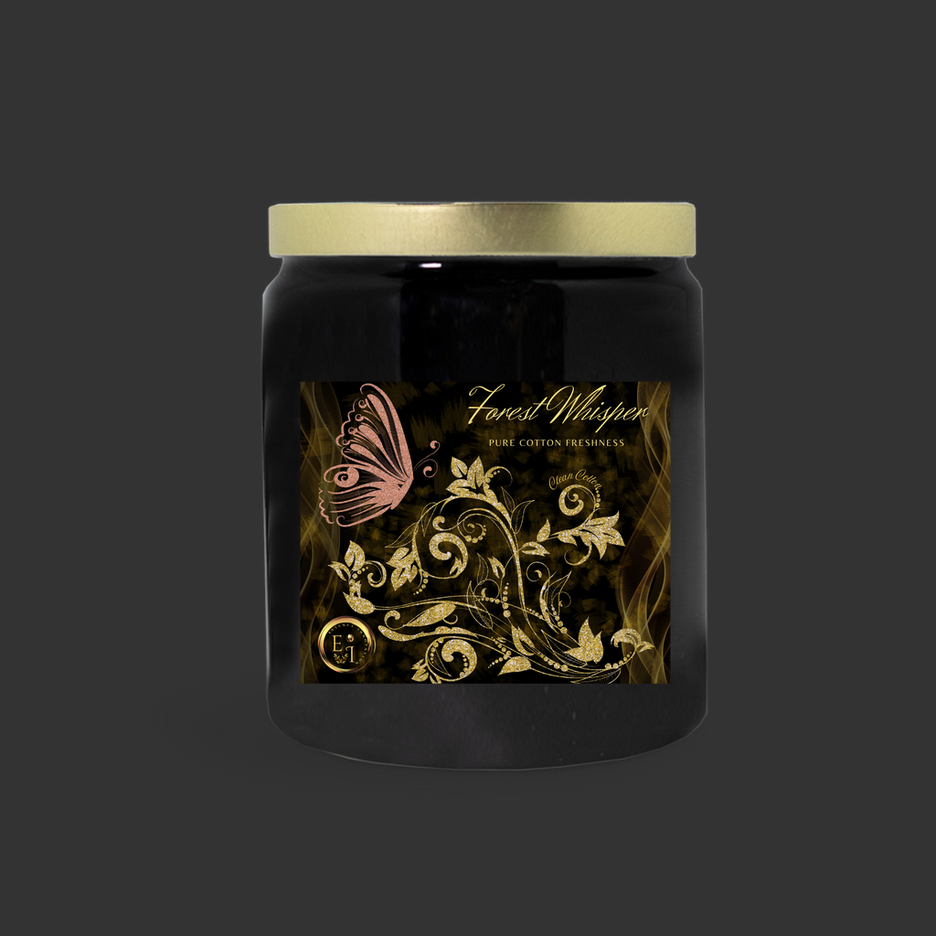 Forest Whisper Cotton Freshness | Clean Cotton | Luxury Ceramic Candle
