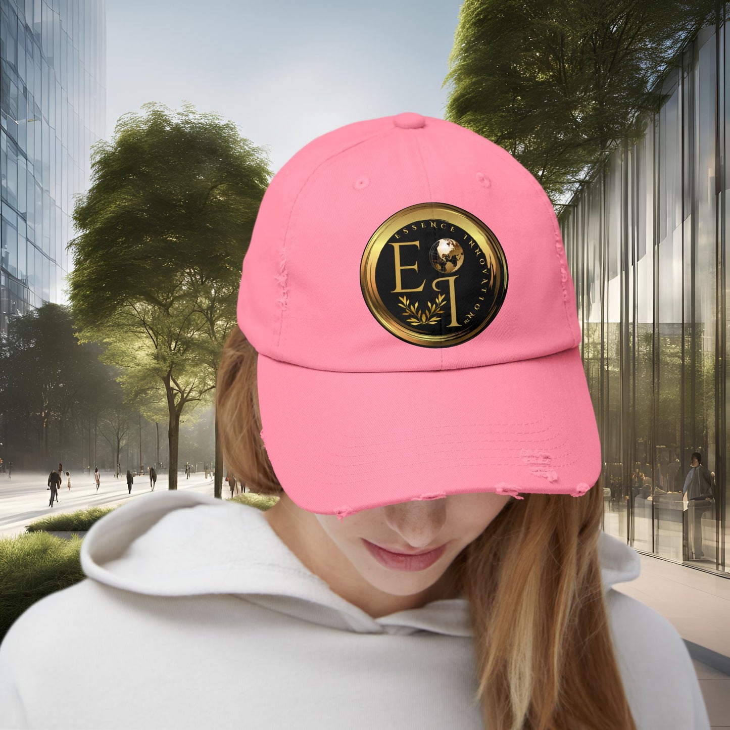 Unisex Distressed Cap | Essence Innovation