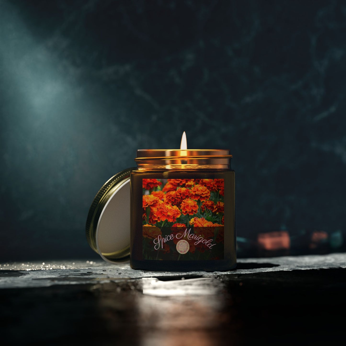 Fragrant Flower | Spicehaven Candle | Marigold | 4oz, 9oz
