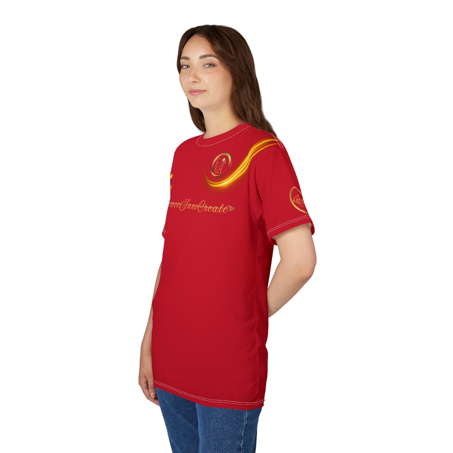 Dark Red Trendsetters Flame Tee | EssenceInnoCreate