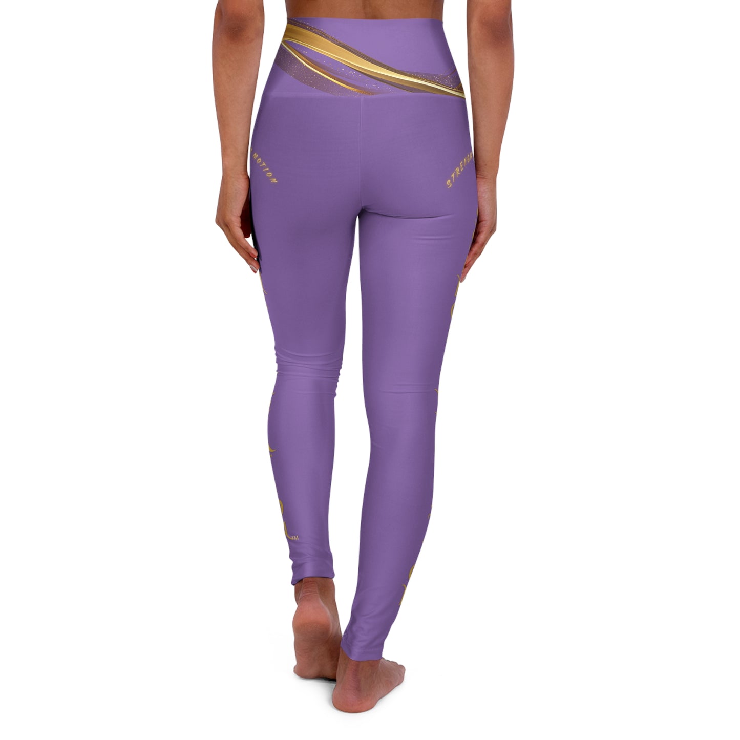 Seek More Luxe XIX | EI Sports HW Leggings | Soft Purple