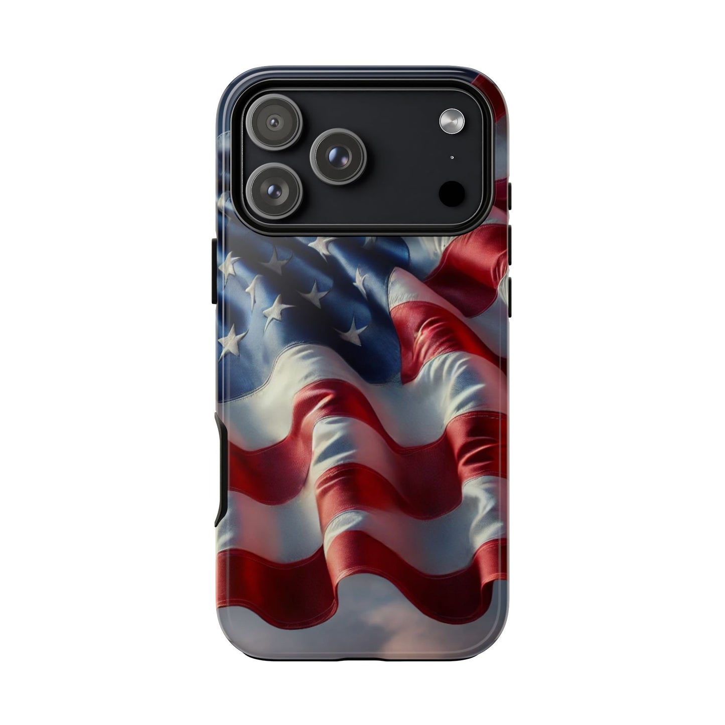 EssenceInnoCreate® Patriotic Phone Case, American Flag Design