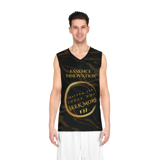 Precision VII Basketball Jersey | Seek More | Black