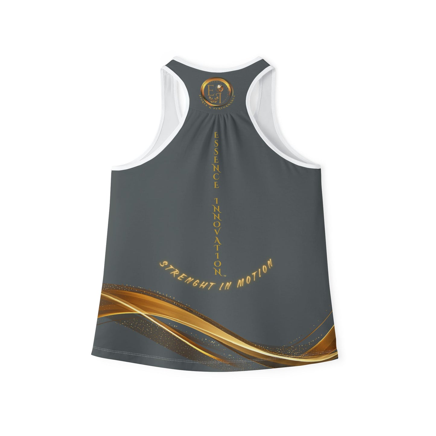 Seek More Luxe~T VIII| EI Sports Racerback Tank | Grey