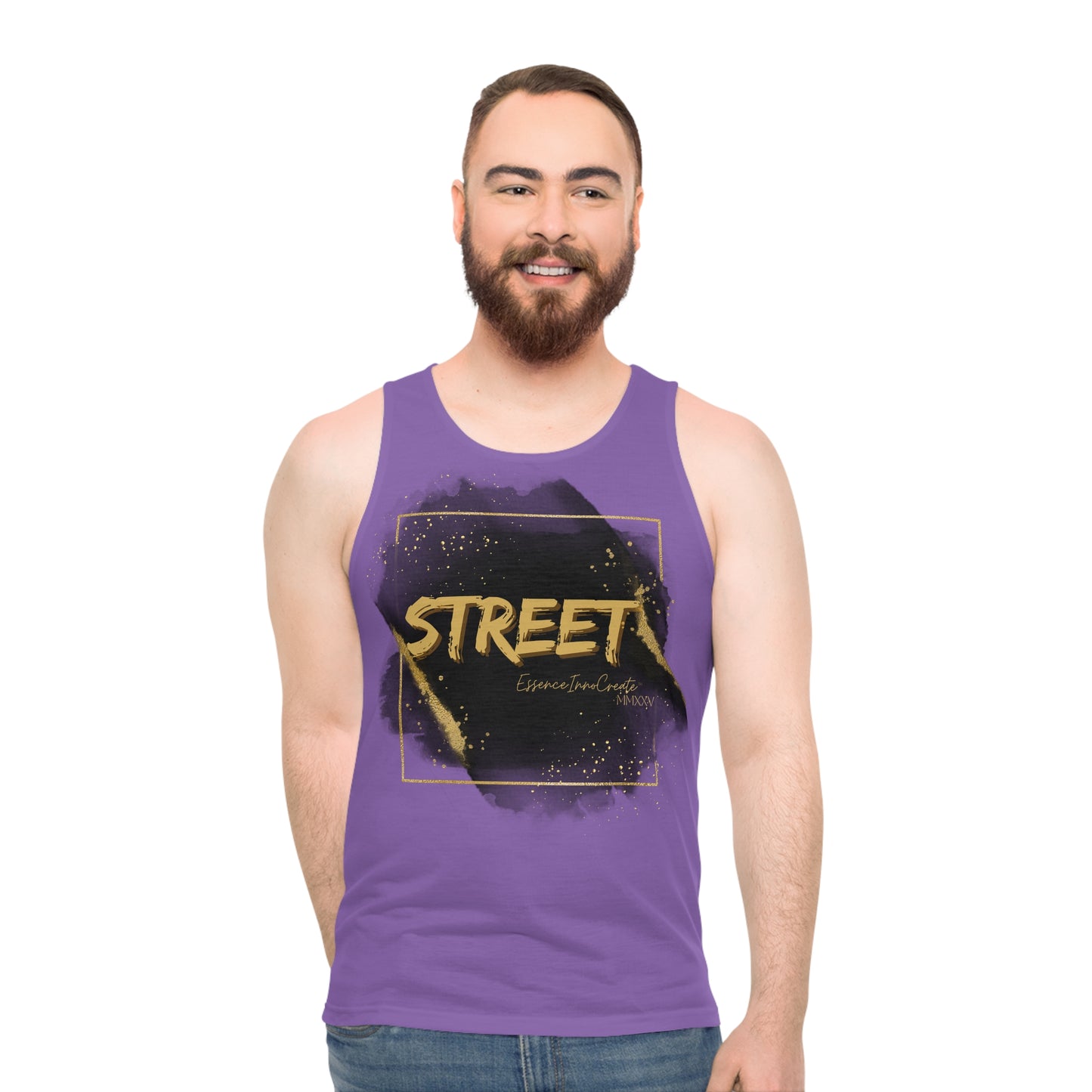Street Wear Tank XIX | EssenceInnoCreate | Soft Purple