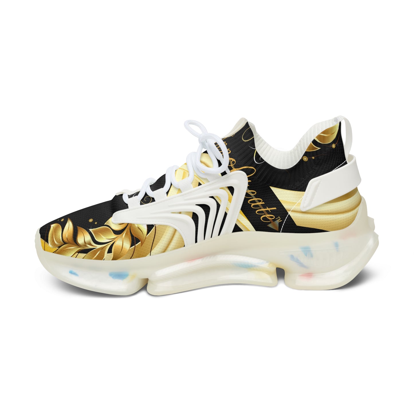 Ladies EssenceInnoCreate Luxe Lightning | Mesh Sneakers | Black