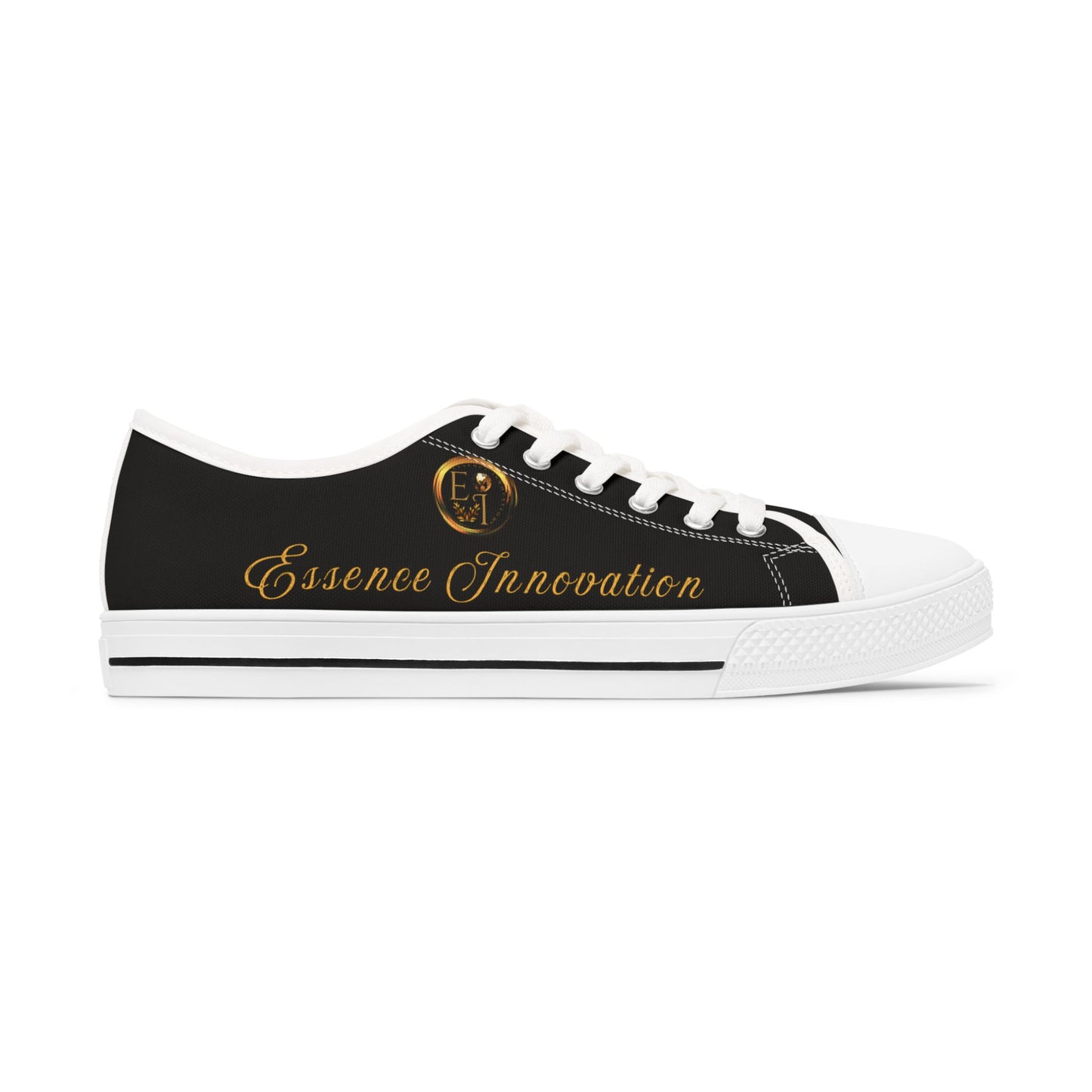 Ladies Essence Innovation Classics | Black | White Sole LowTops