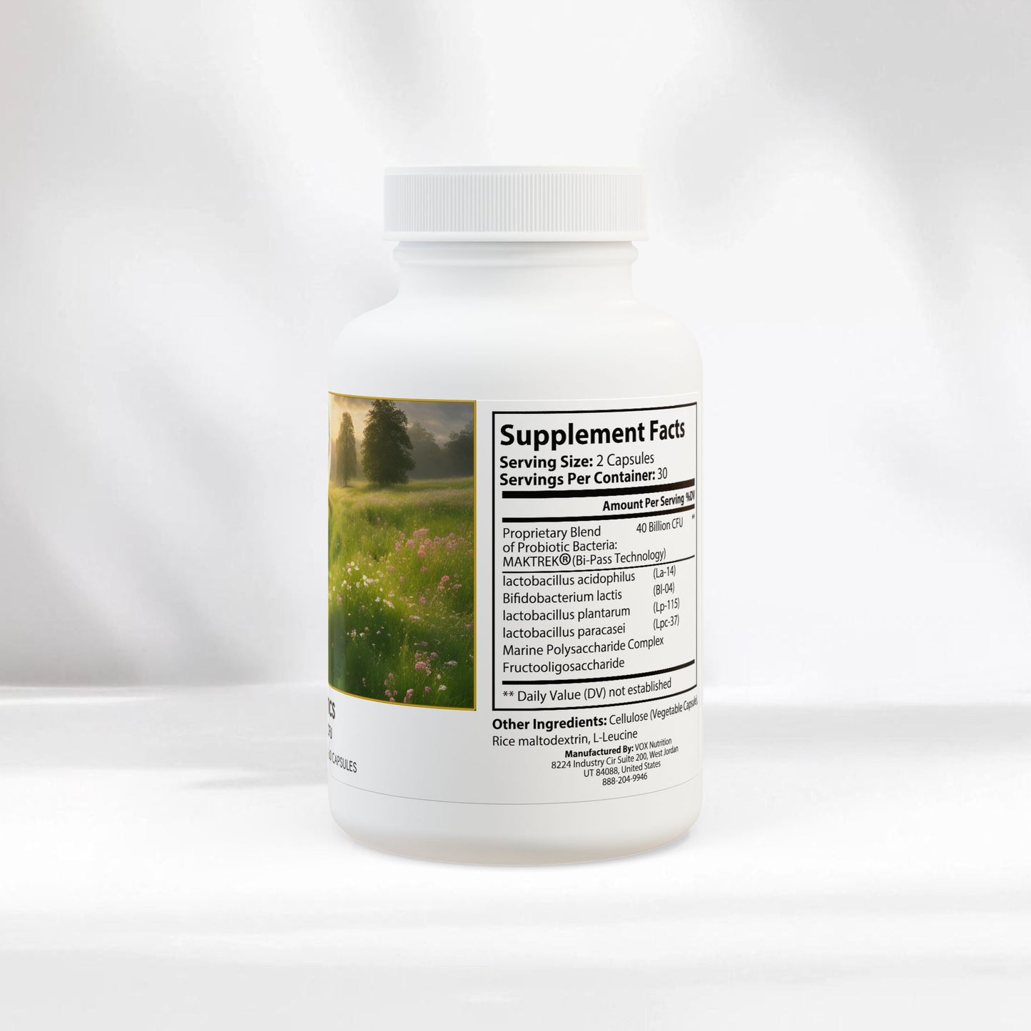 EI Probiotics Supplement | Digestive & Performance Support | 60 Capsules