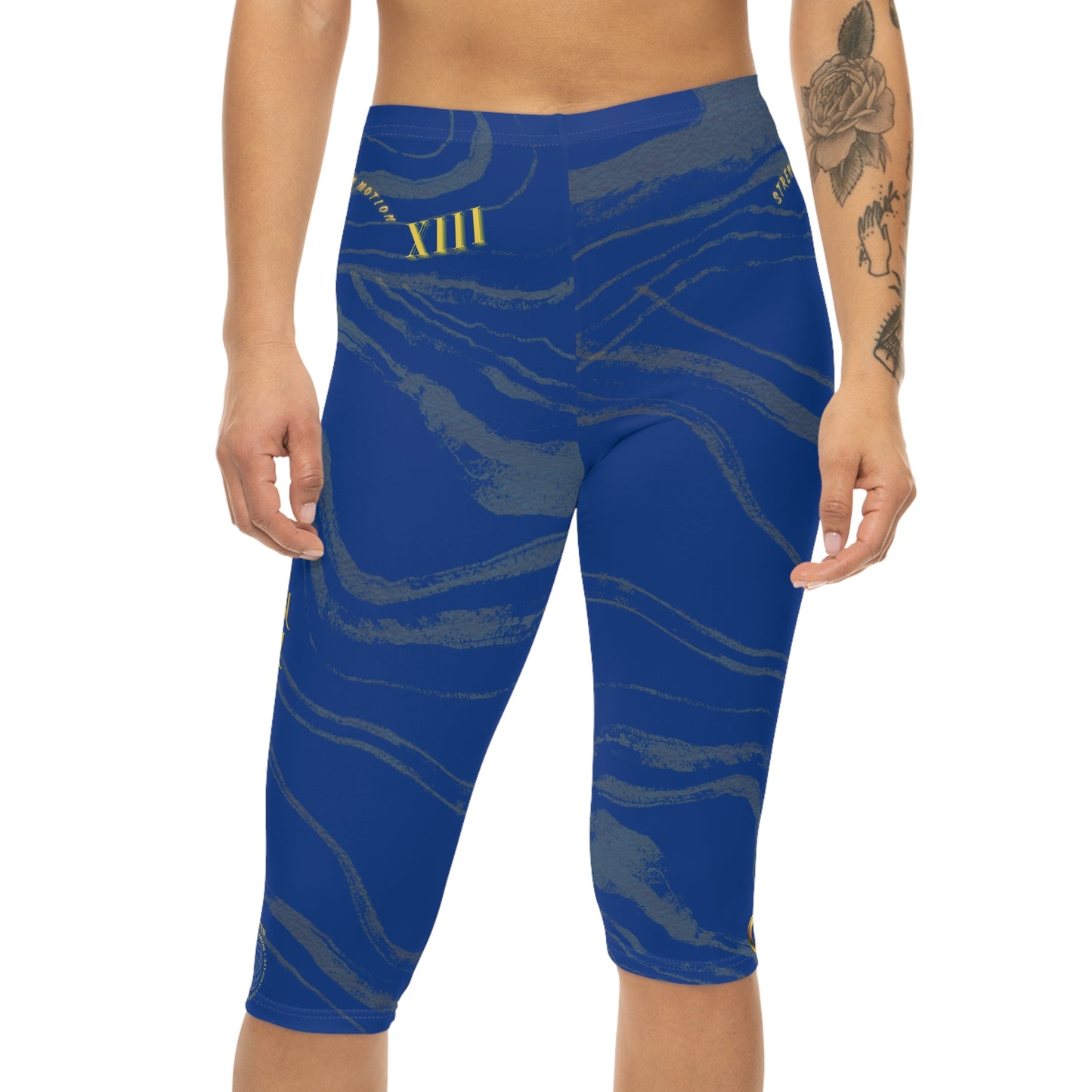 Seek More CLS XIII | Capri Leggings | EI Sports | Dark Blue