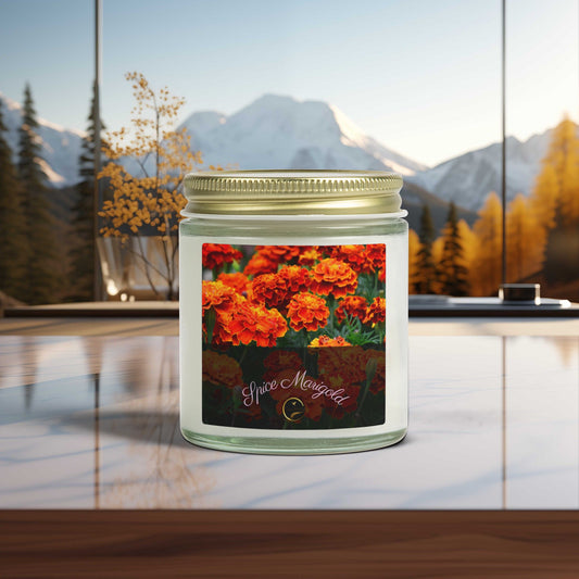 Fragrant Flower | Marigold Candle | 4oz and 9oz