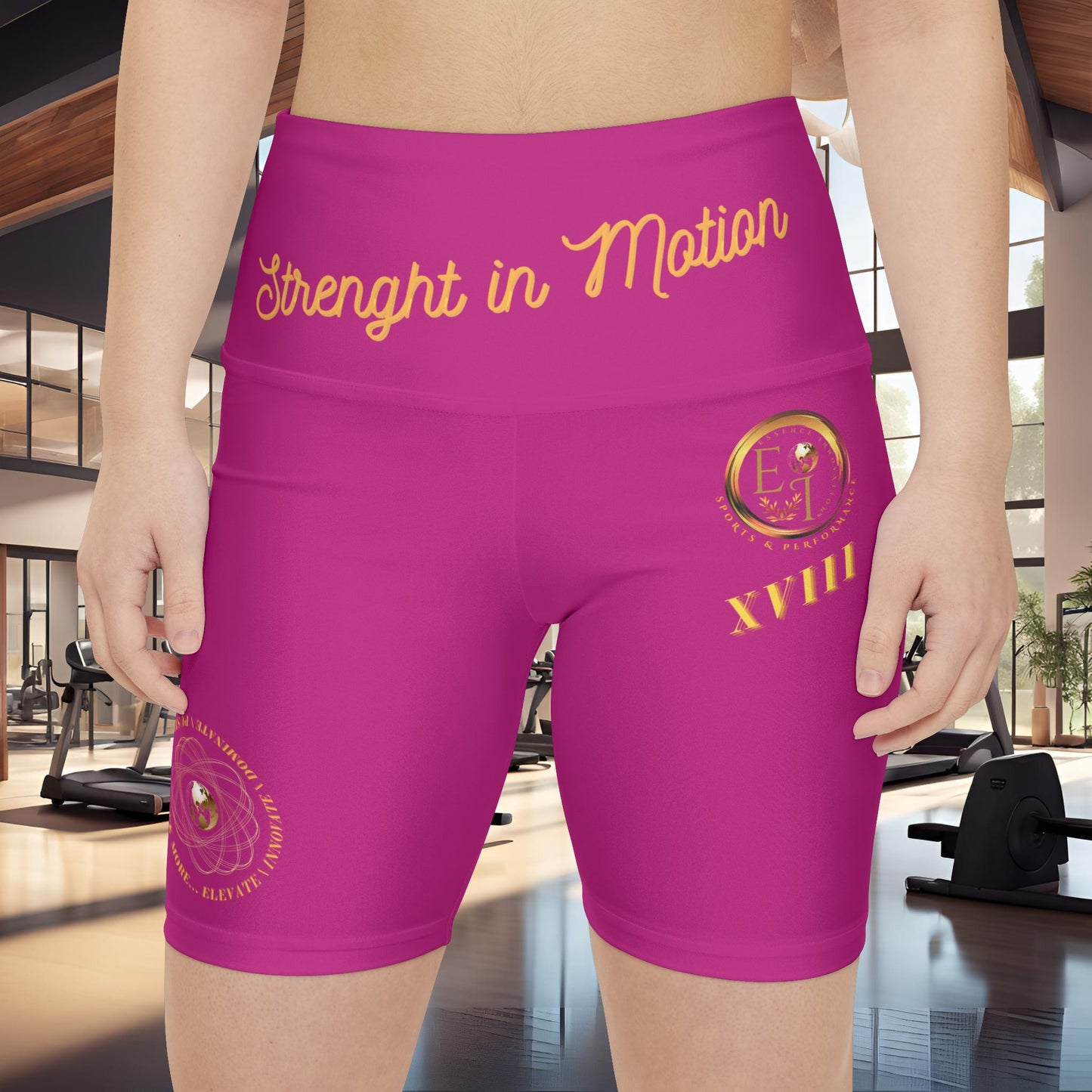 Seek More WS XVIII | EI Sports Workout Shorts | Pink