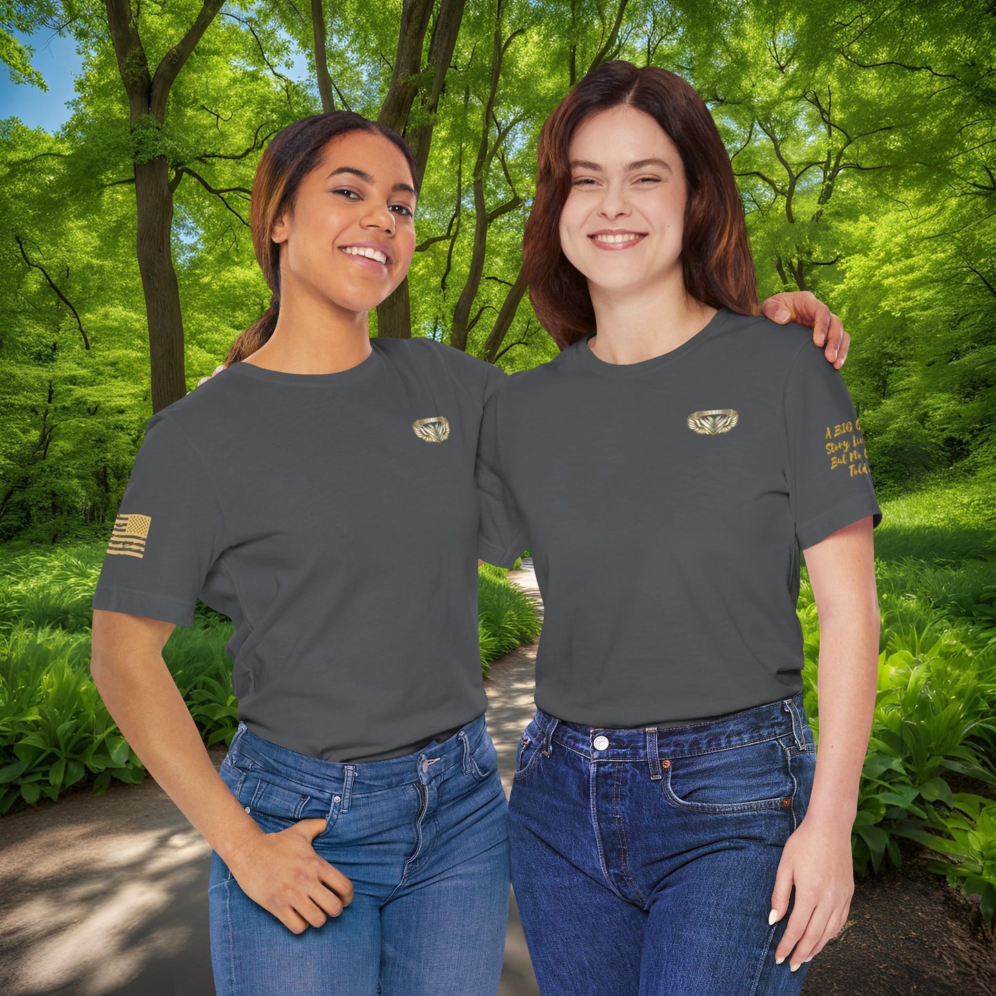 Essence Asphalt Veteran Tee – Minimalist Tribute Shirt