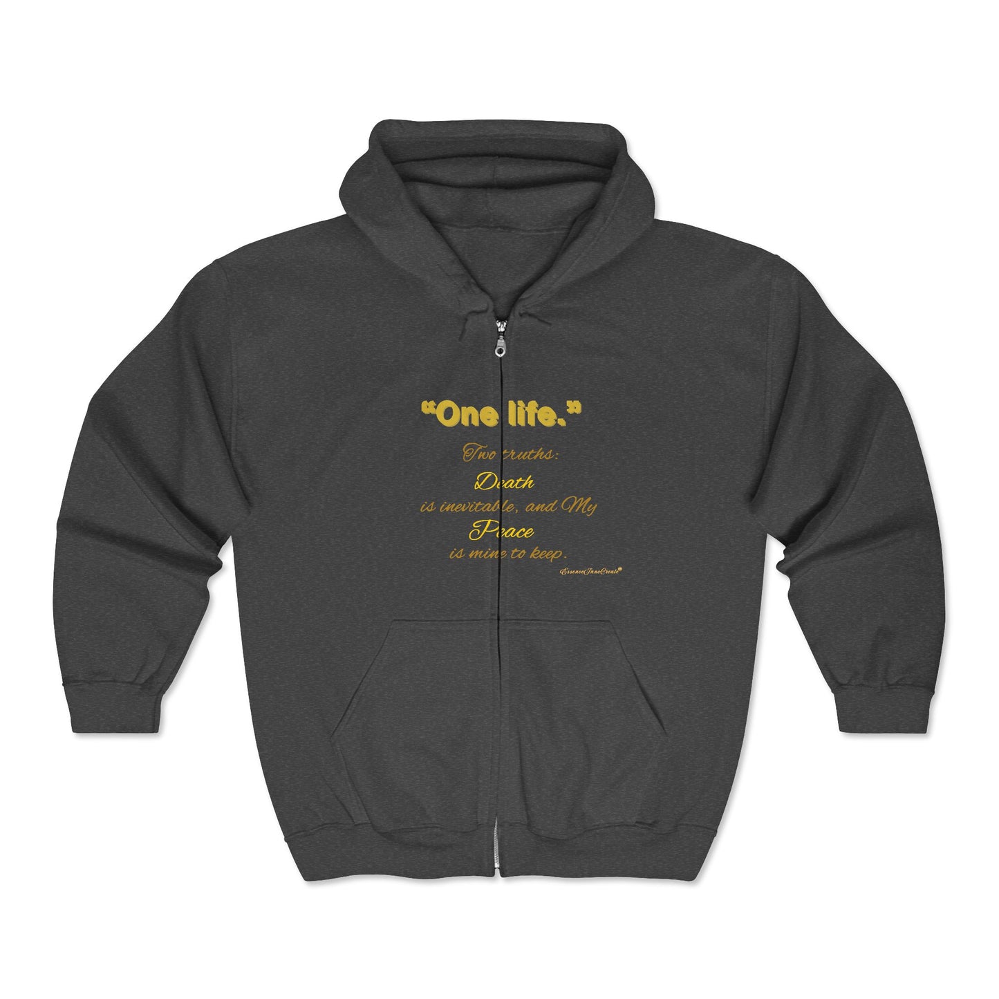 "One Life" Two Truths Collection Full-Zip Hoodie