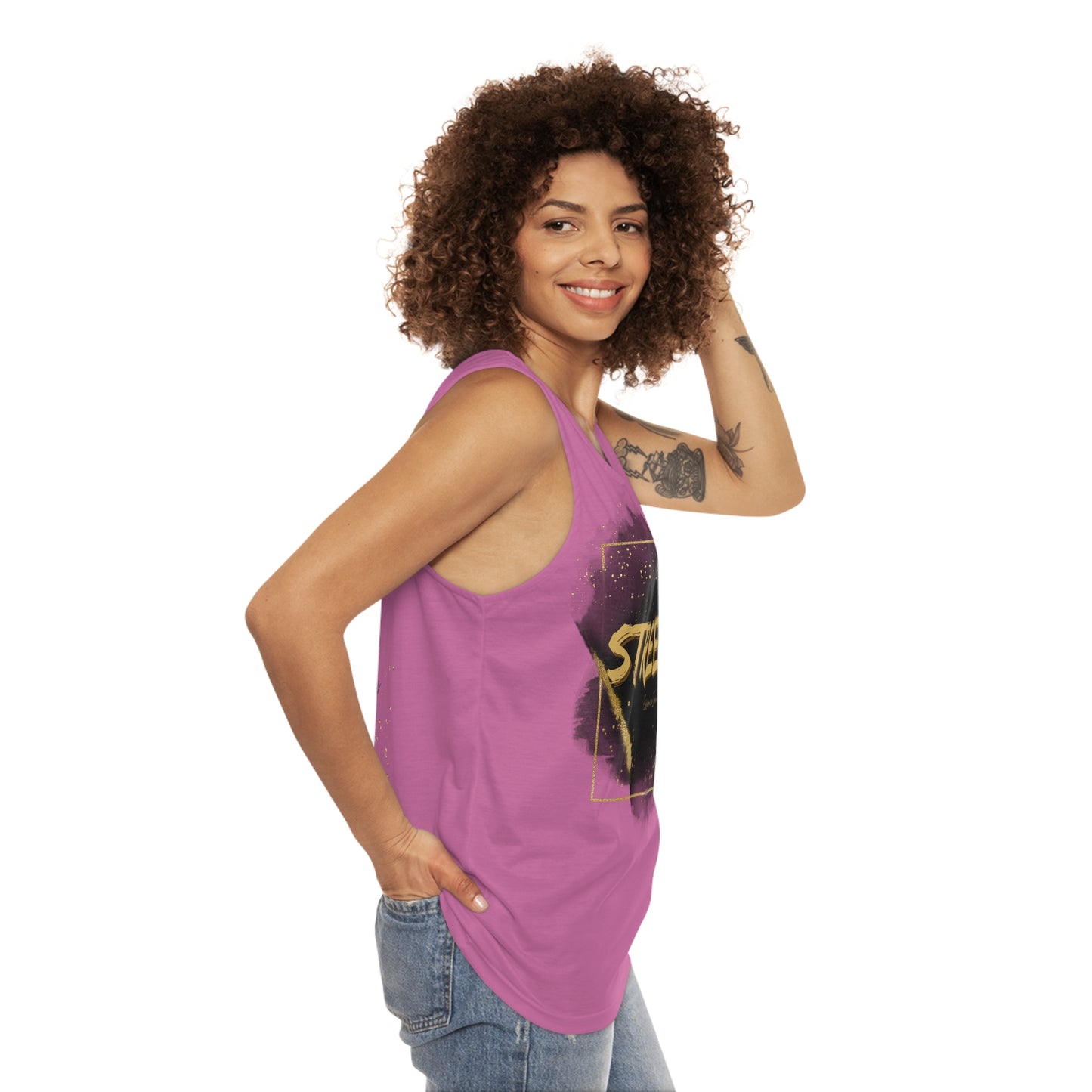 Street Wear Tank XVII | EssenceInnoCreate | Light Pink