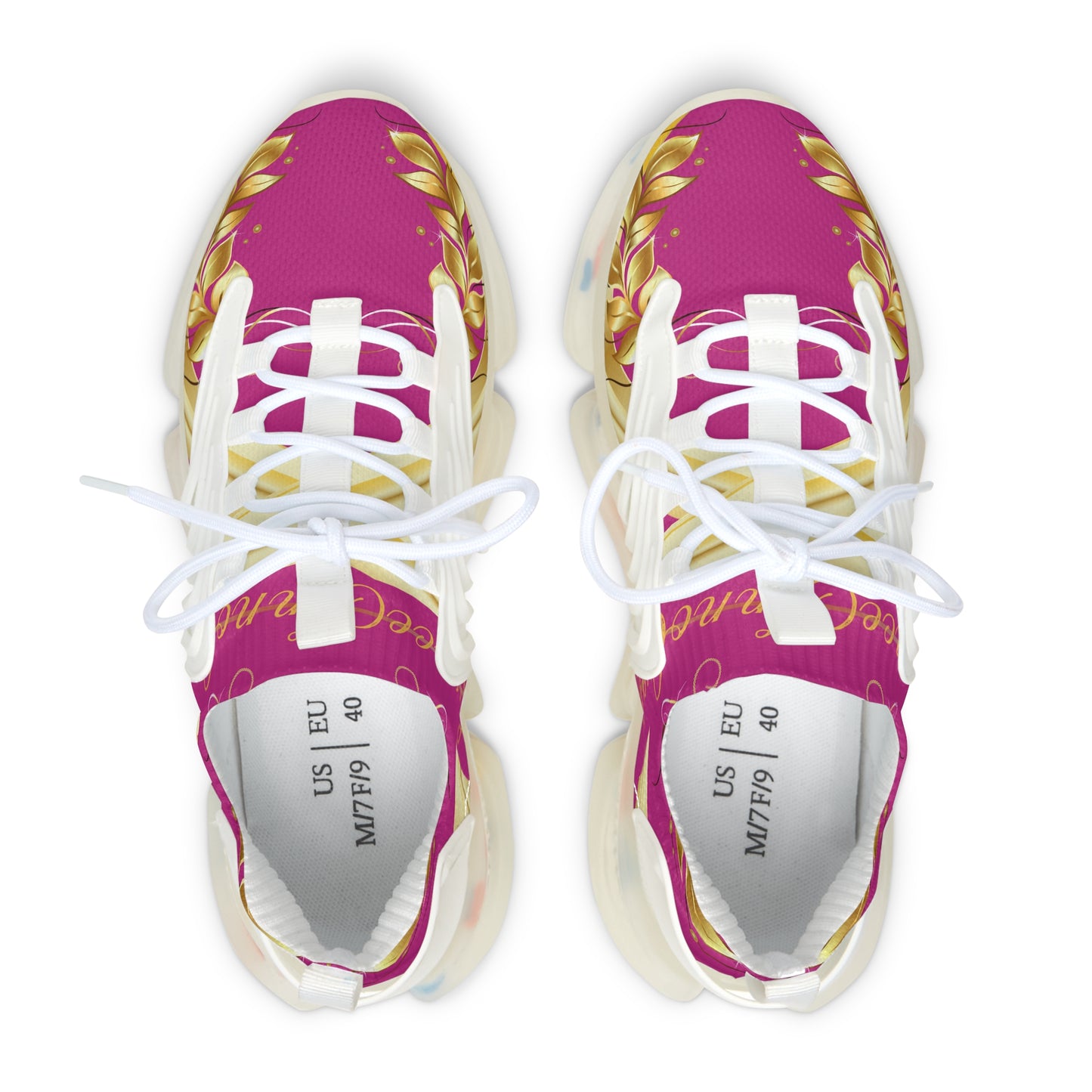 Ladies EssenceInnoCreate Luxe Lightning | Mesh Sneakers | Pink